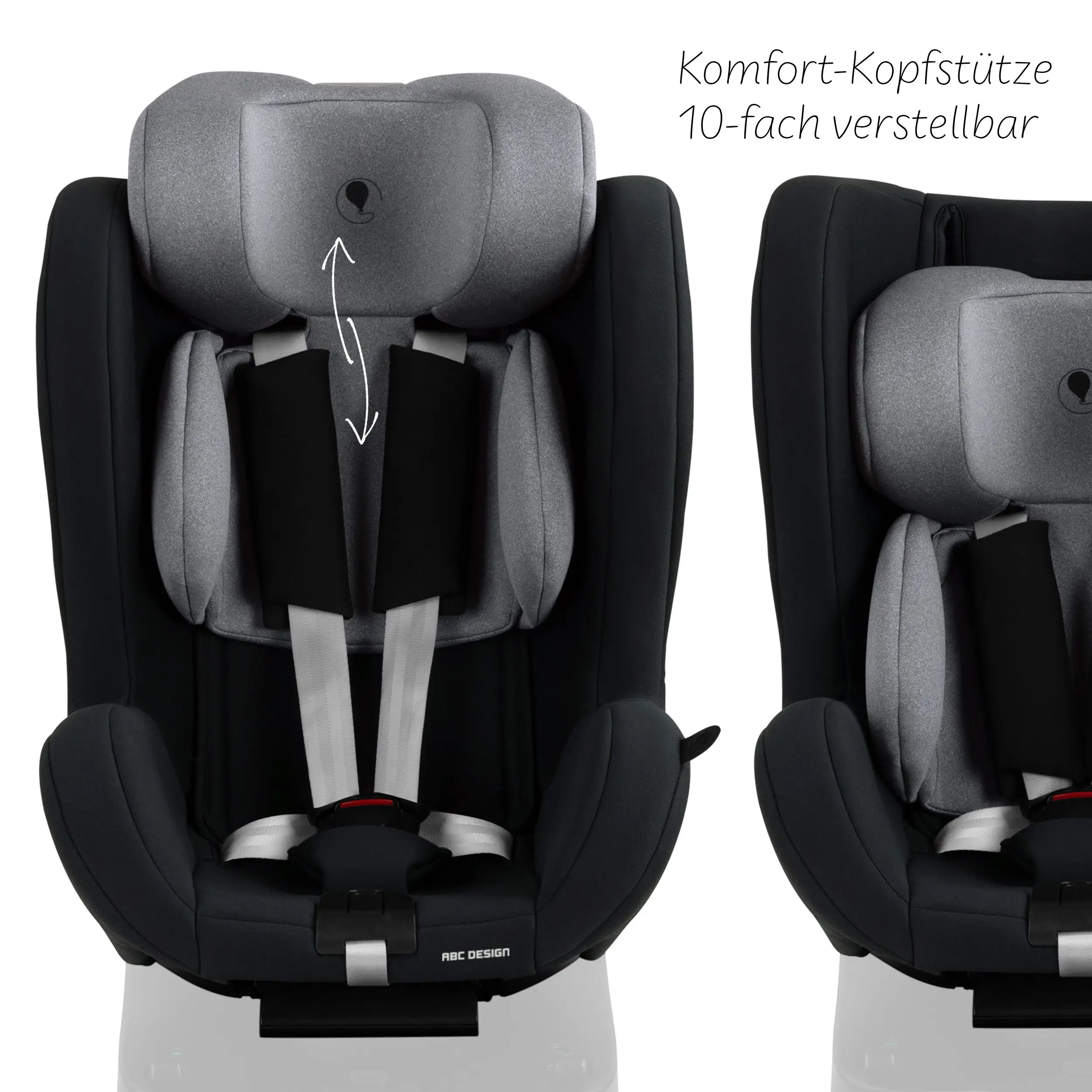 Fotelik samochodowy Lily i-Size z obrotową bazą ISOFIX Root - Graphite