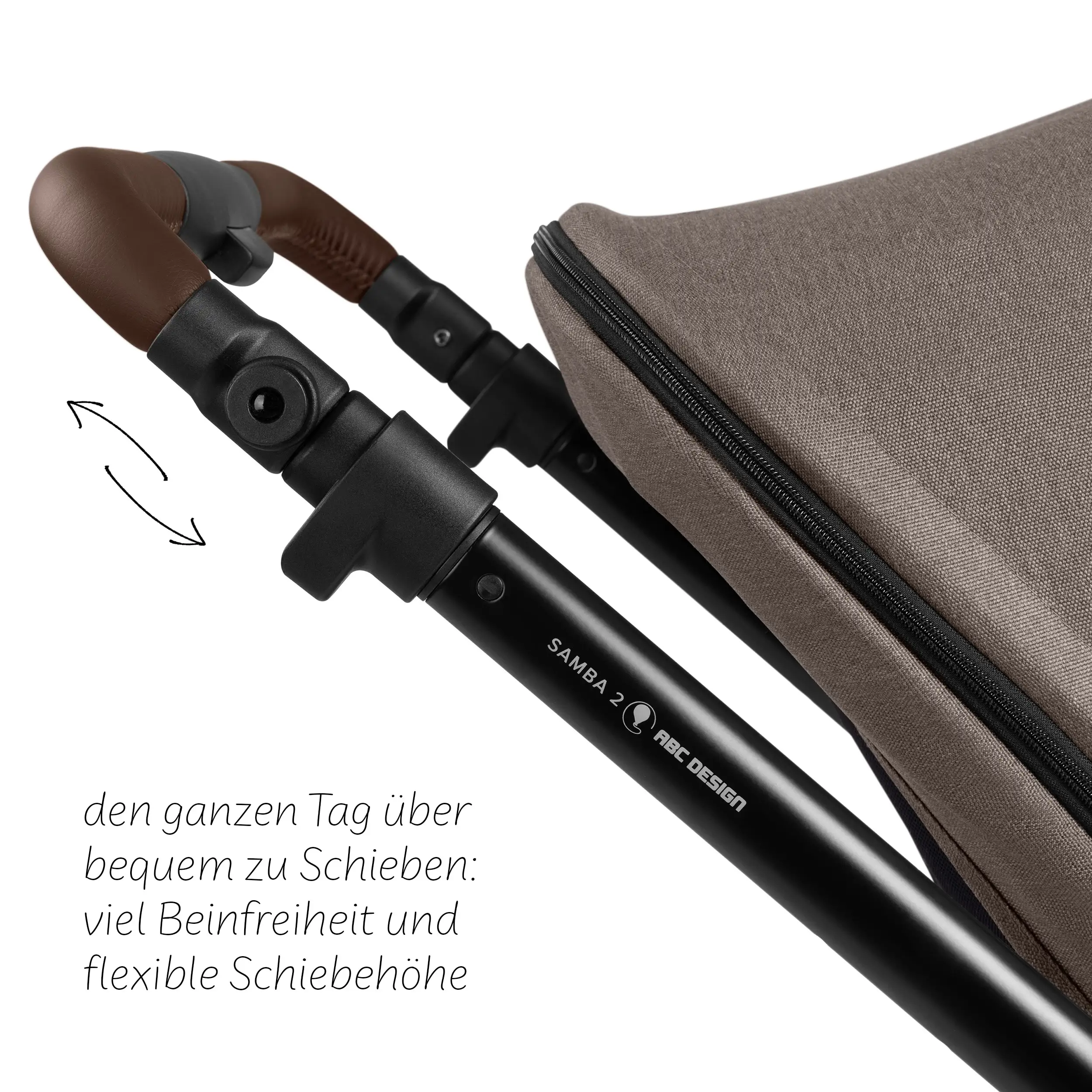 Zestaw wózka 3w1 Samba 2 z fotelikiem Maxi Cosi Pebble 360 Pro 2 - Nature