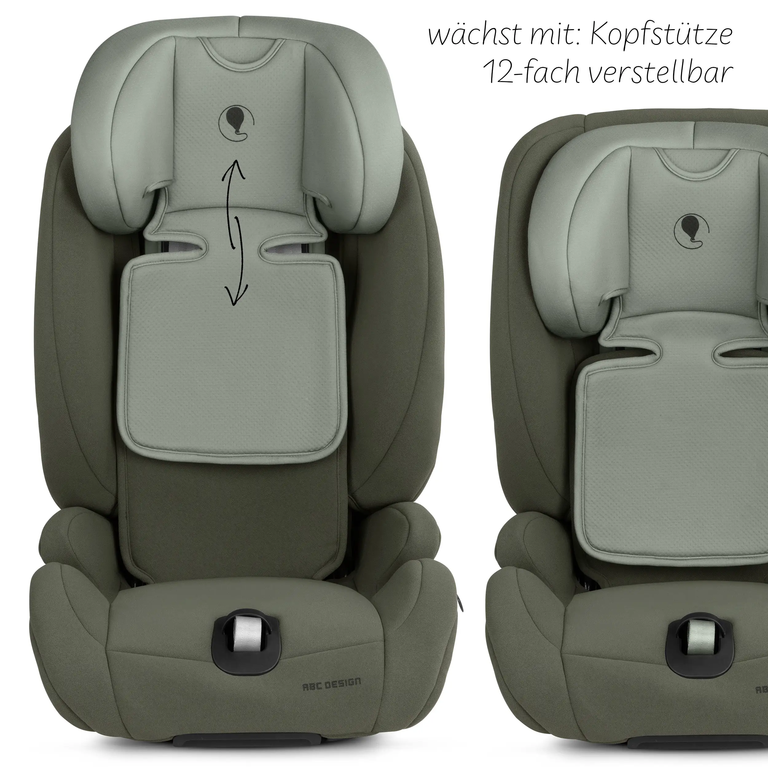 Fotelik samochodowy Aspen 2 Fix i-Size - Sage