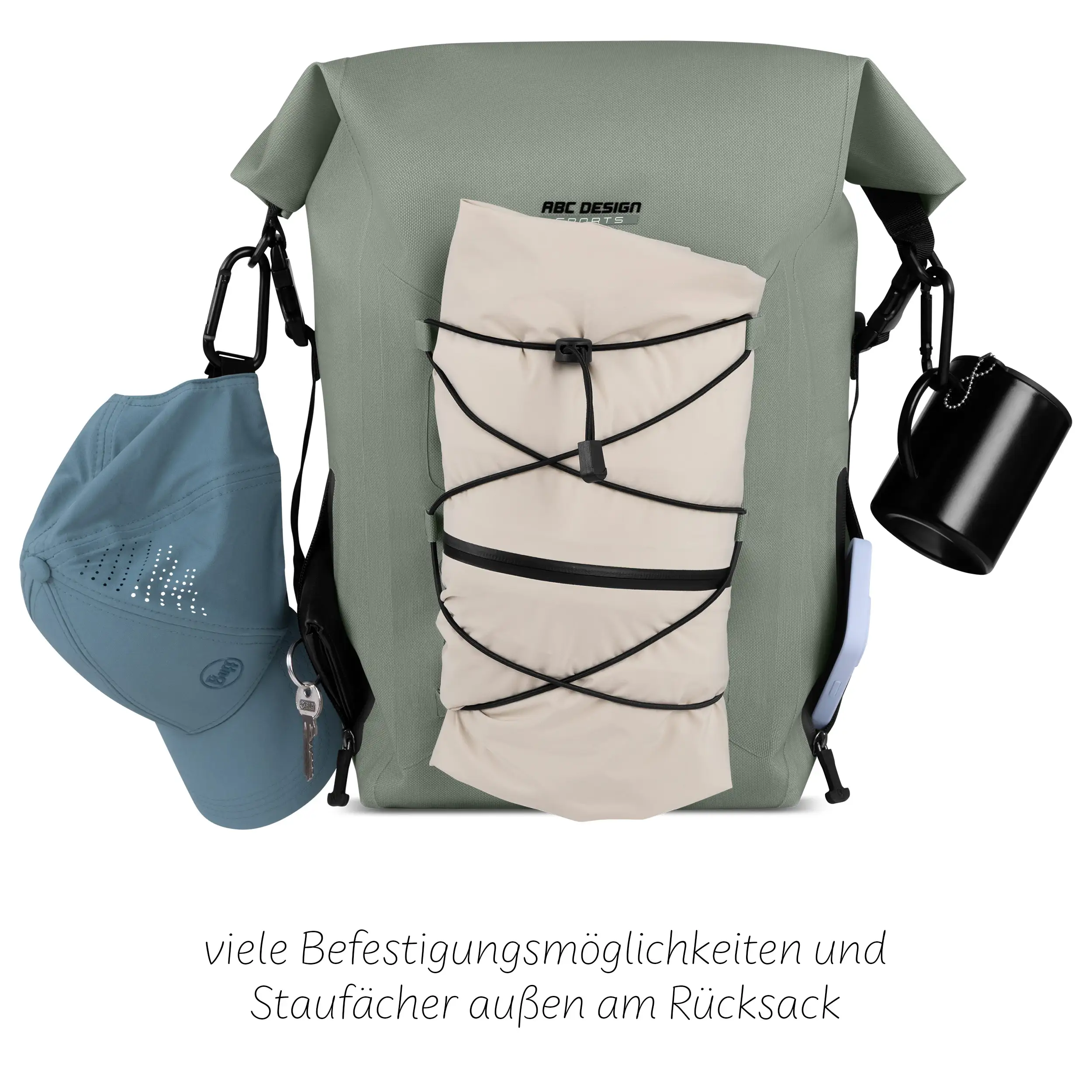 Premium plecak outdoorowy Lausanne 20L do miasta i na łono natury - Pine