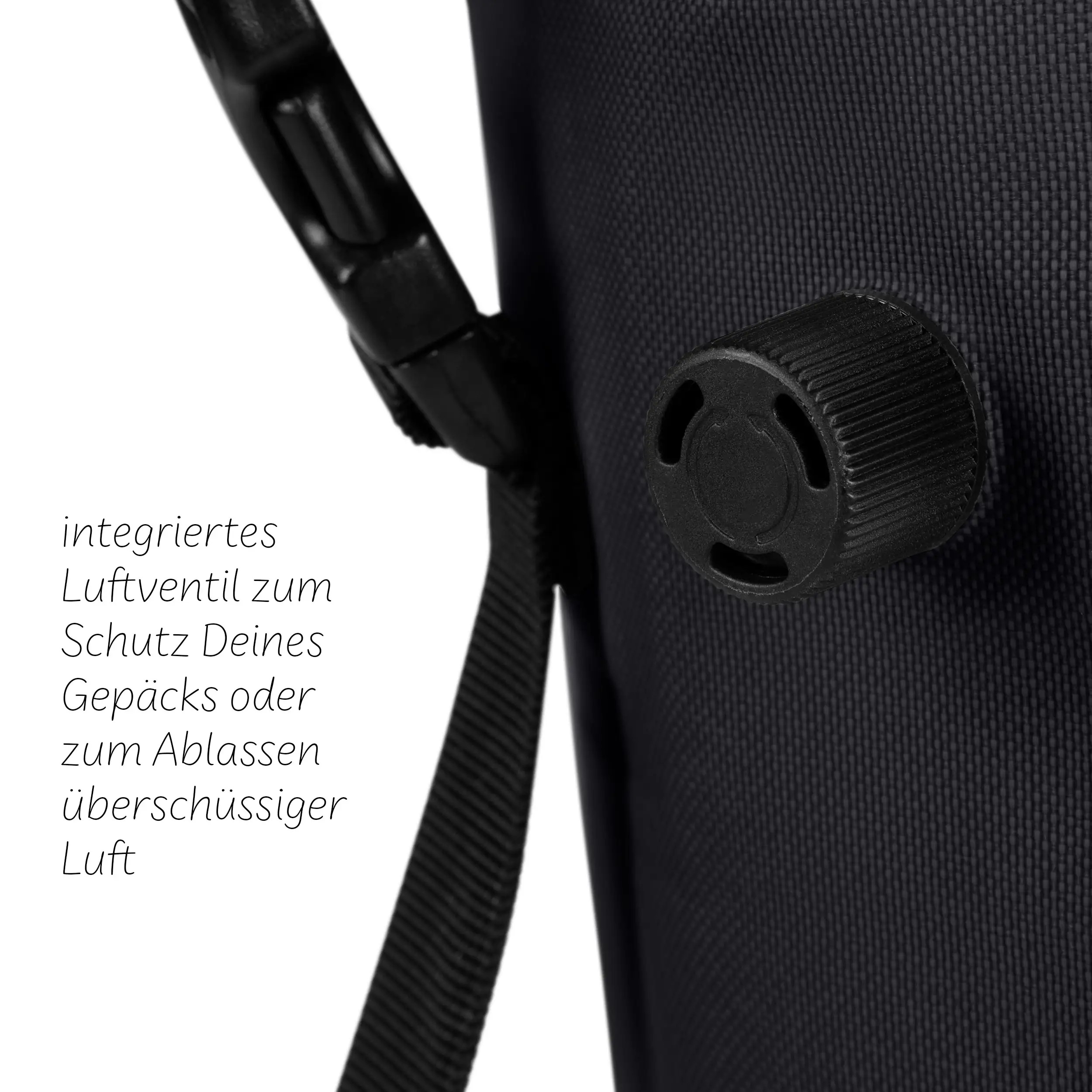 Torba podsiodłowa Sion 20L do wózka, przyczepki rowerowej i na co dzień - Ink