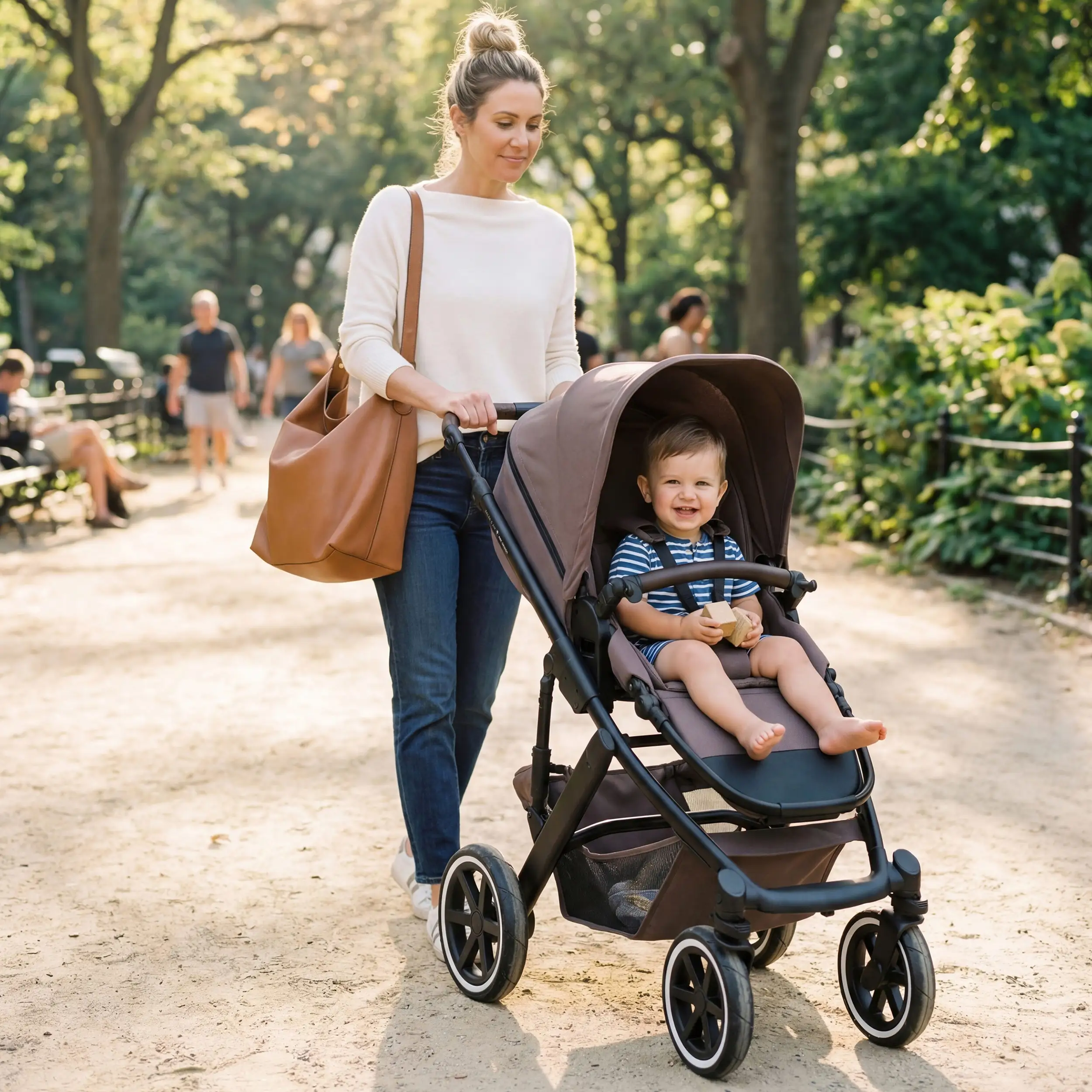 Zestaw wózka 3w1 Salsa 5 Air - Marron