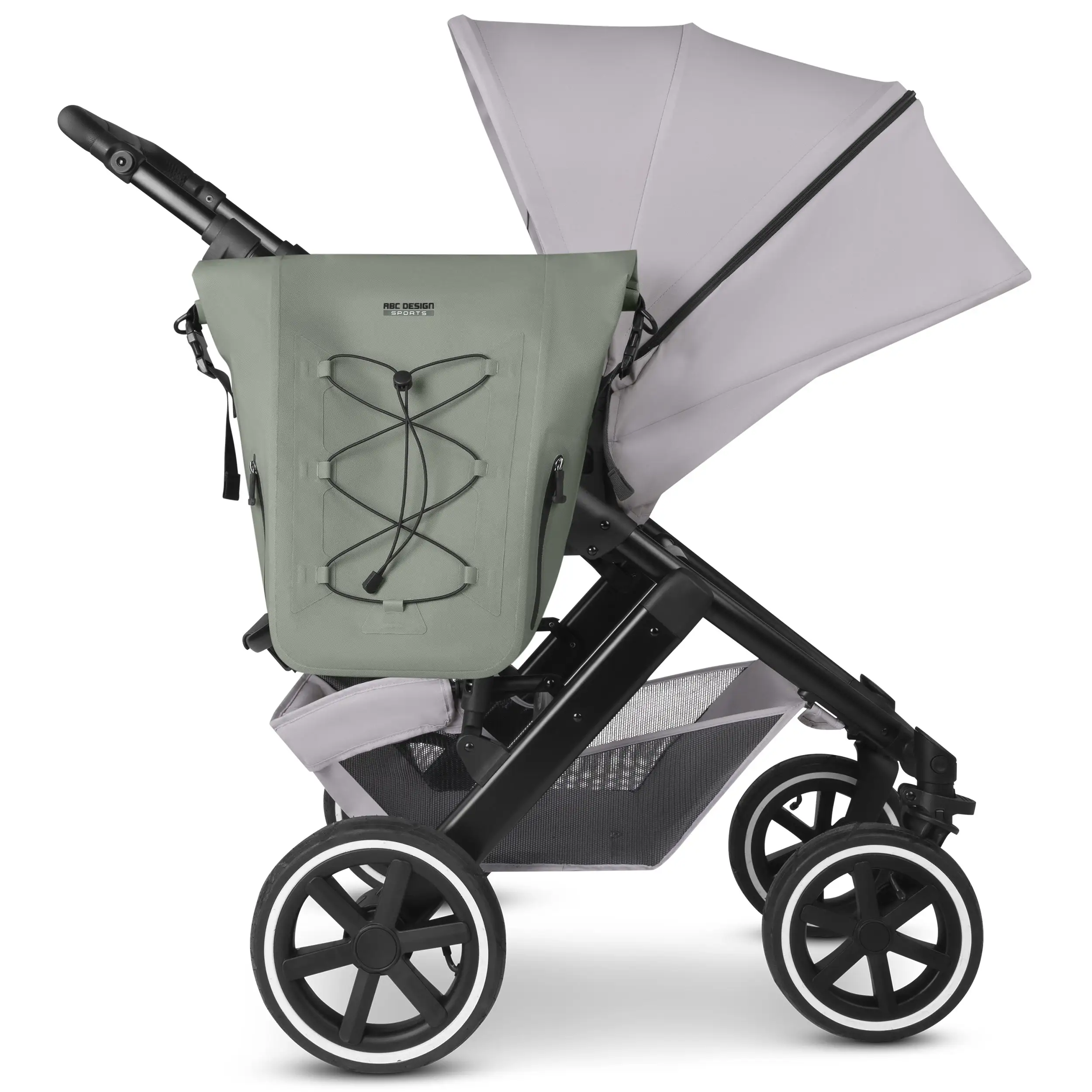 Torba podsiodłowa Sion 20L do wózka, przyczepki rowerowej i na co dzień - Pine