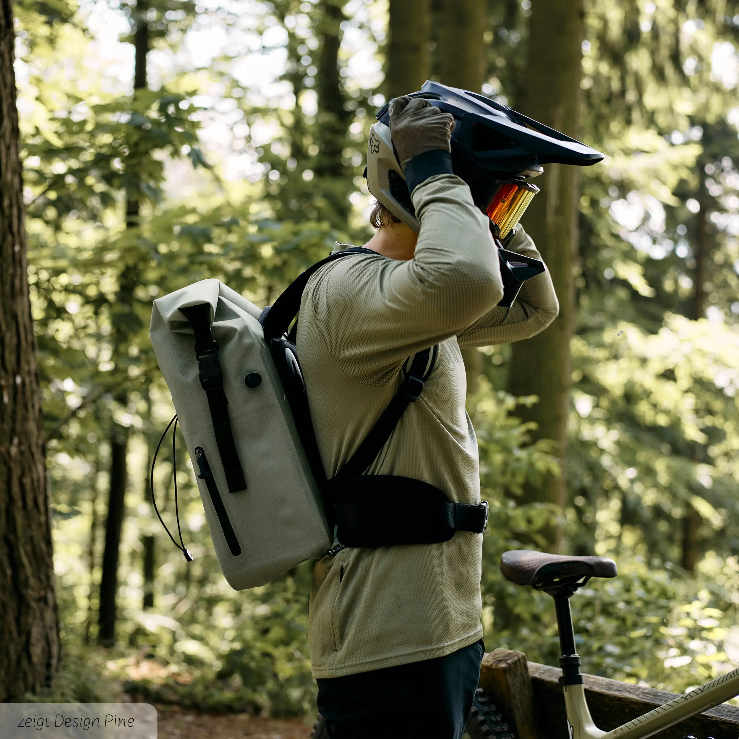 Premium plecak outdoorowy Lausanne 20L do miasta i na łono natury - Mango