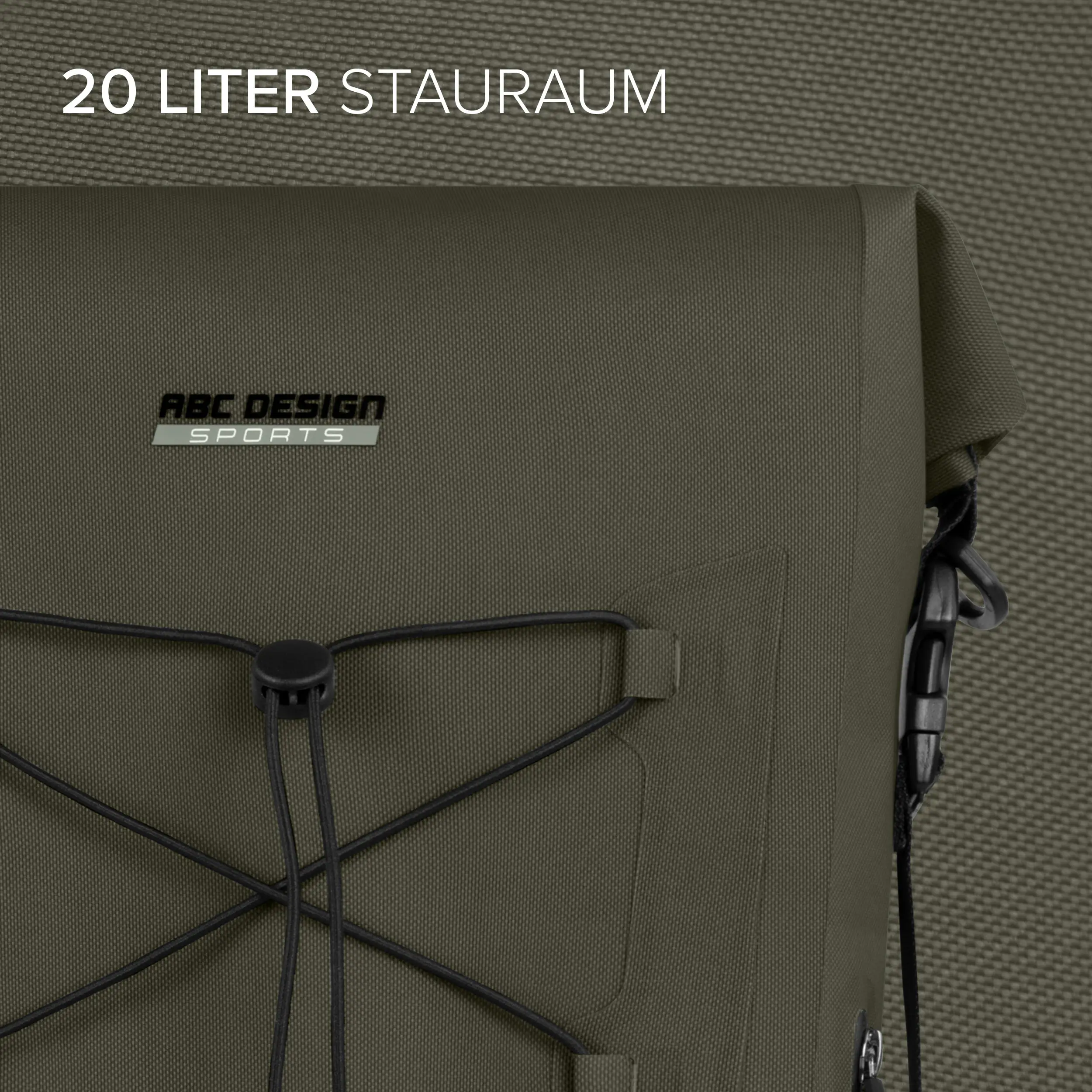 Torba podsiodłowa Sion 20L do wózka, przyczepki rowerowej i na co dzień - Avocado