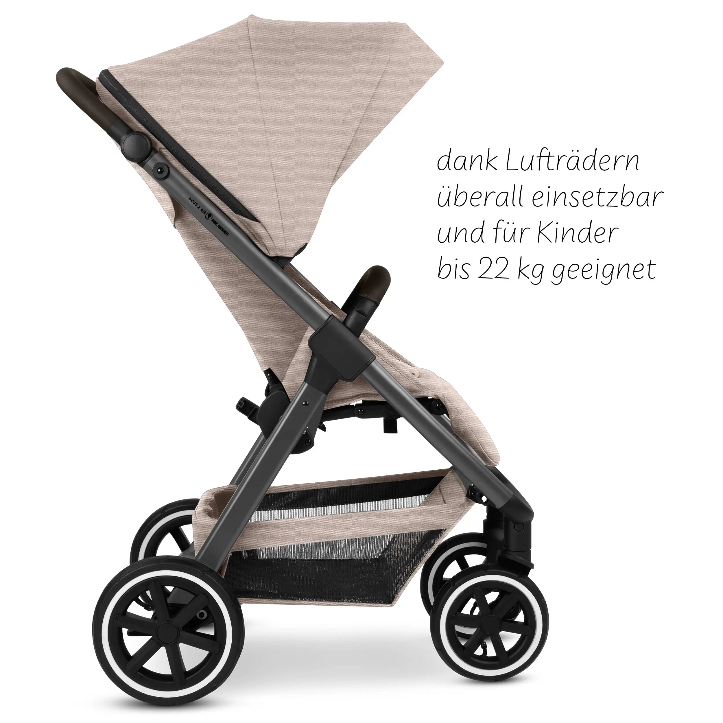 Spacerówka Avus 2 Air - Camel