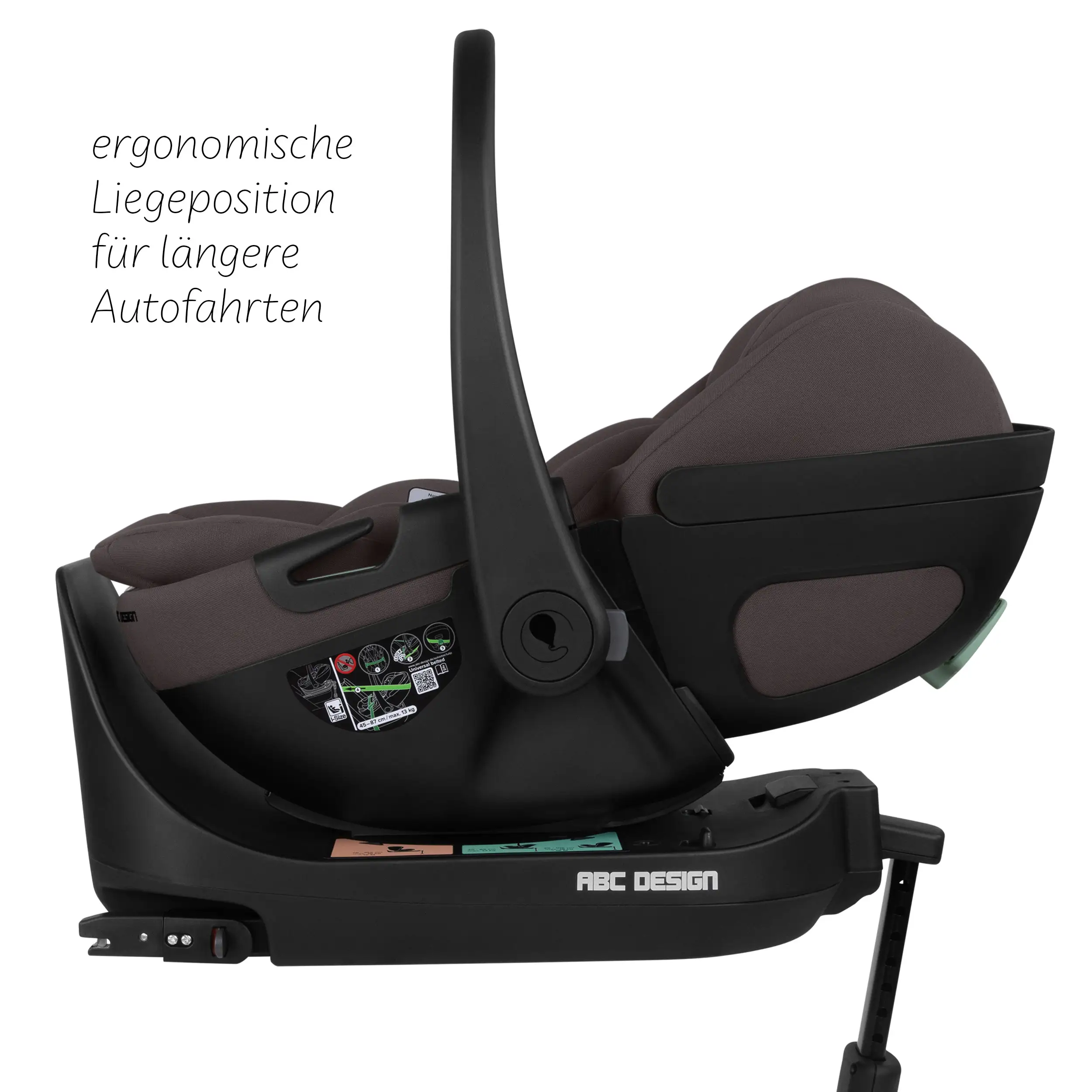 Zestaw wózka 4w1 Salsa Core z fotelikiem Calla z funkcją leżaczka i podstawą Isofix Root – Falcon