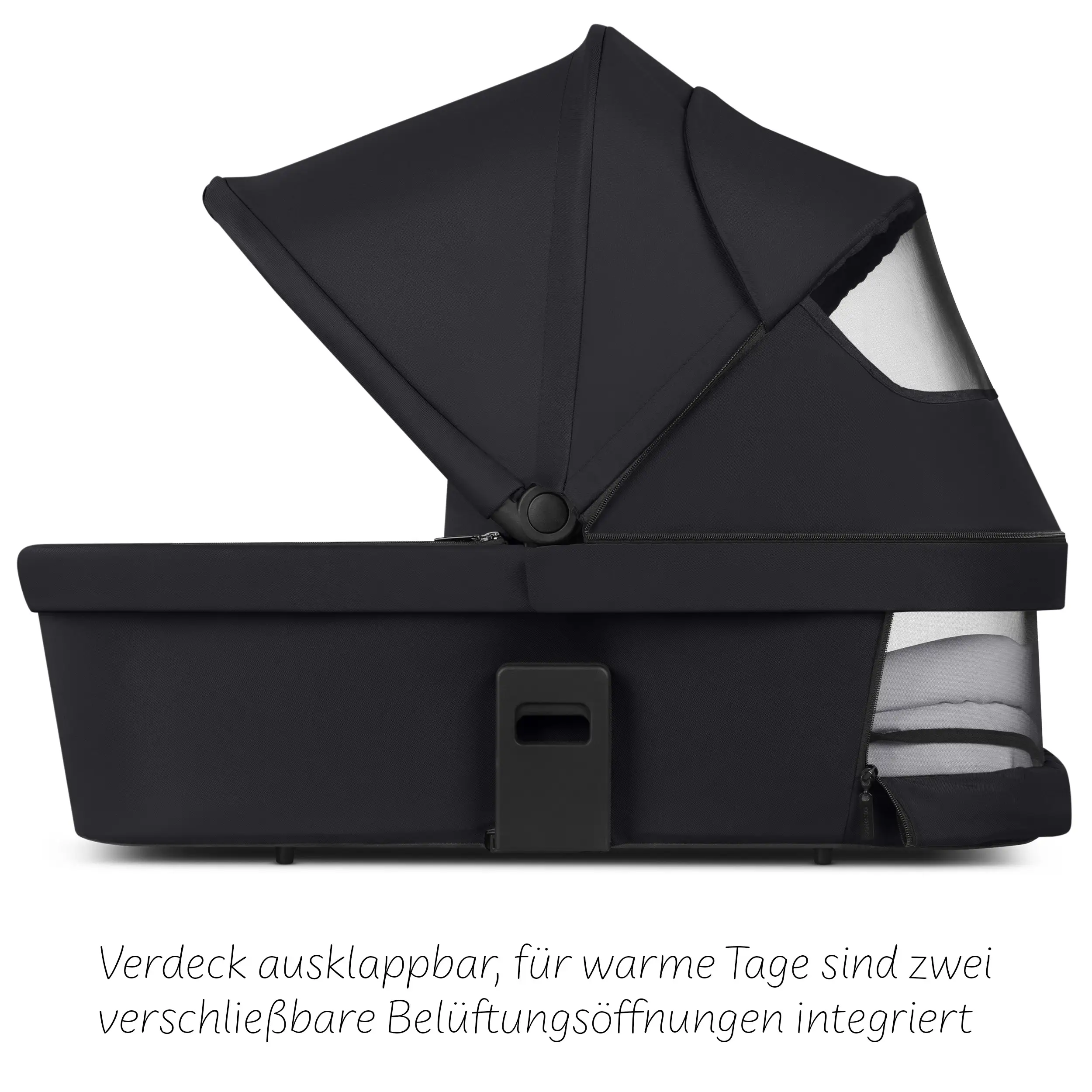 Zestaw wózka 4w1 Salsa Core z fotelikiem Calla z funkcją leżaczka i podstawą Isofix Root – Ink