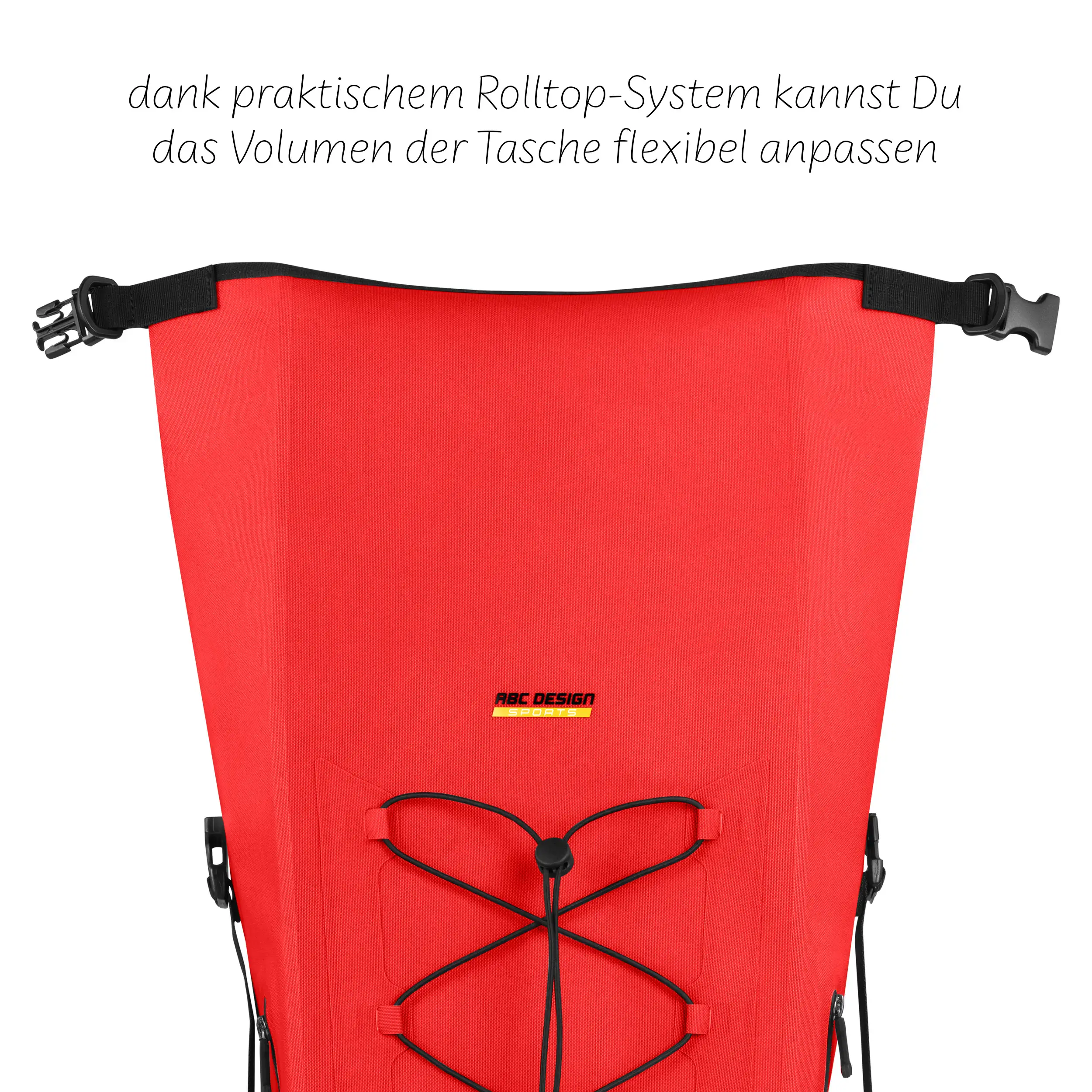 Torba podsiodłowa Sion 20L do wózka, przyczepki rowerowej i na co dzień - Mango