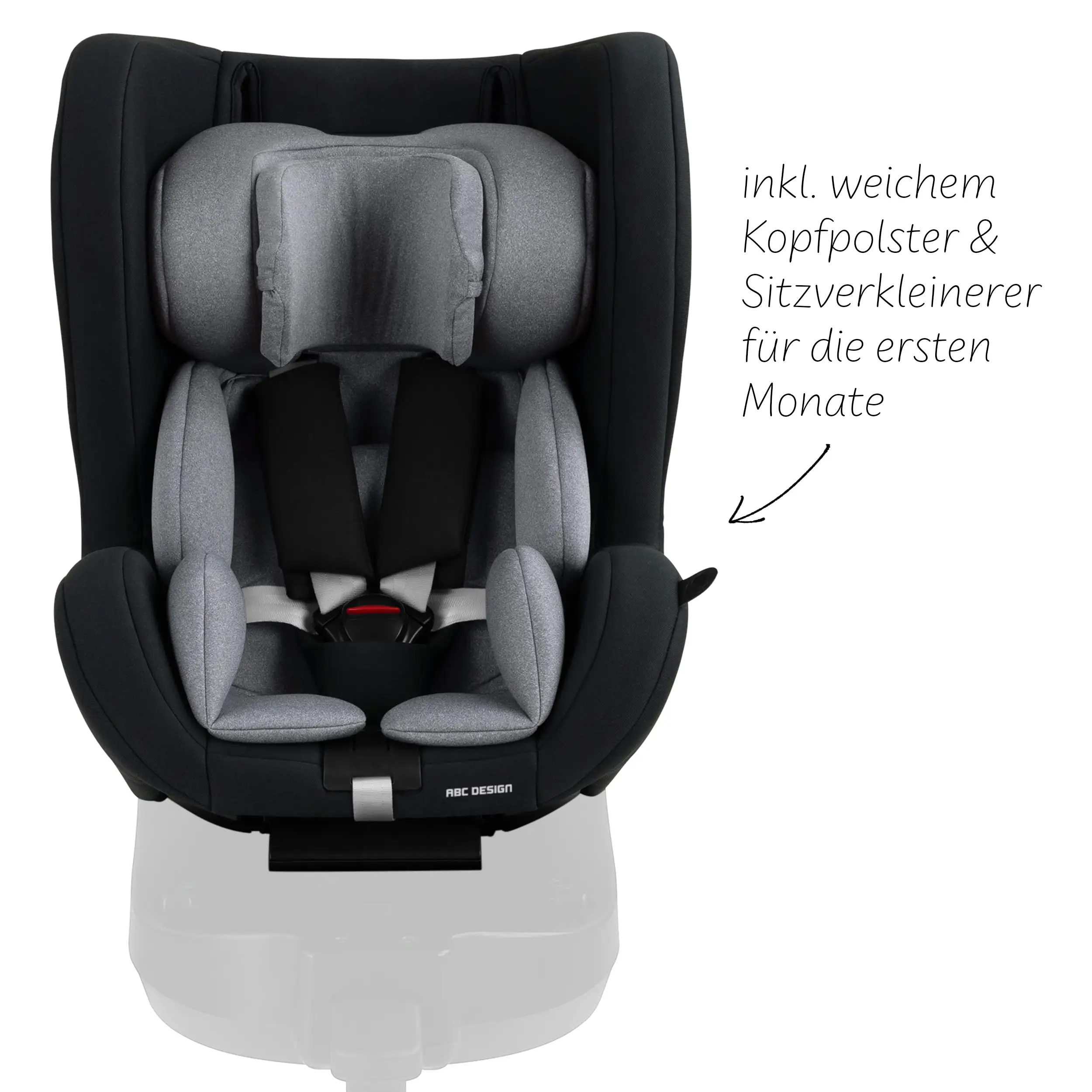 Fotelik samochodowy Lily i-Size z obrotową bazą ISOFIX Root - Graphite