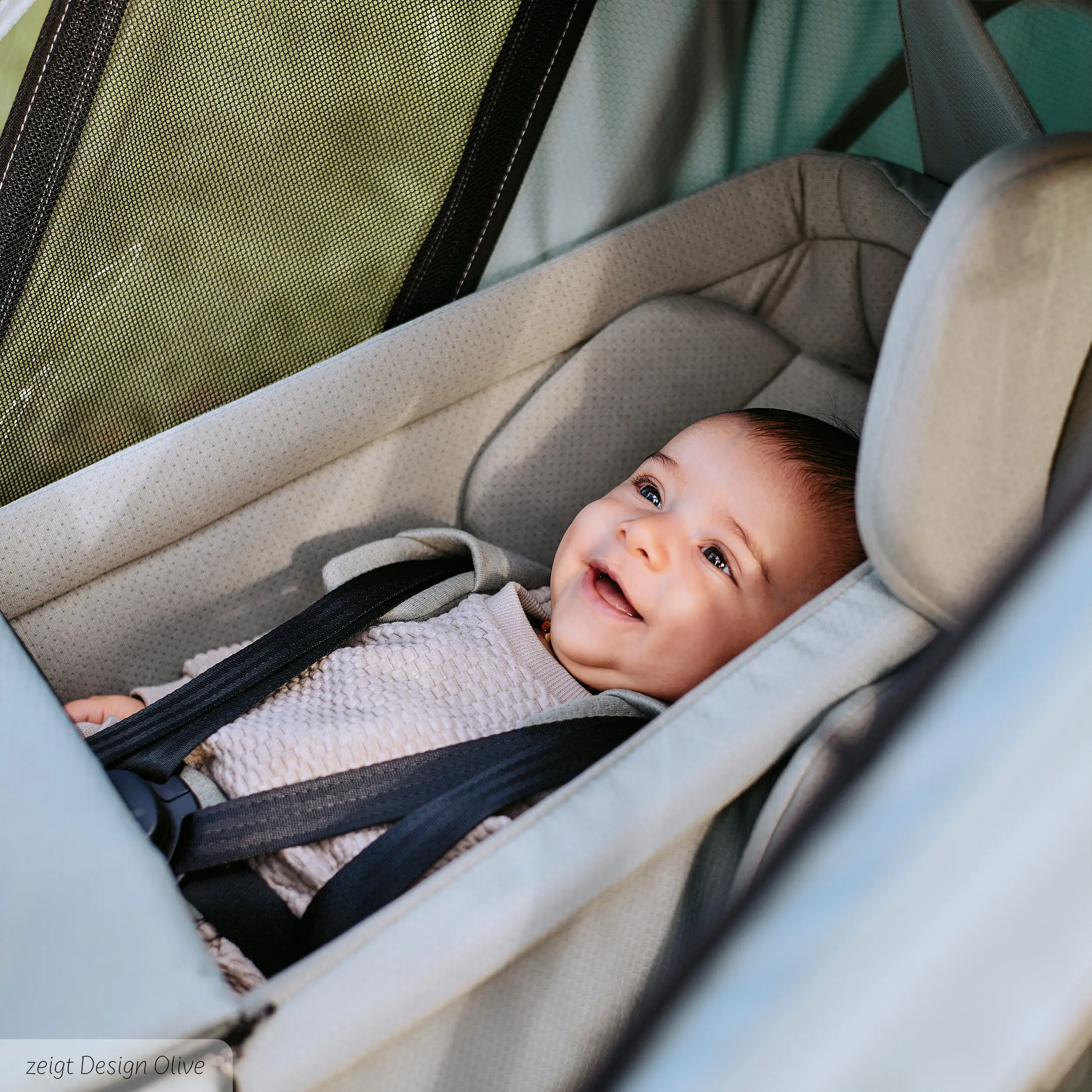 Wkładka dla noworodka do przyczepki rowerowej Tour - Ink