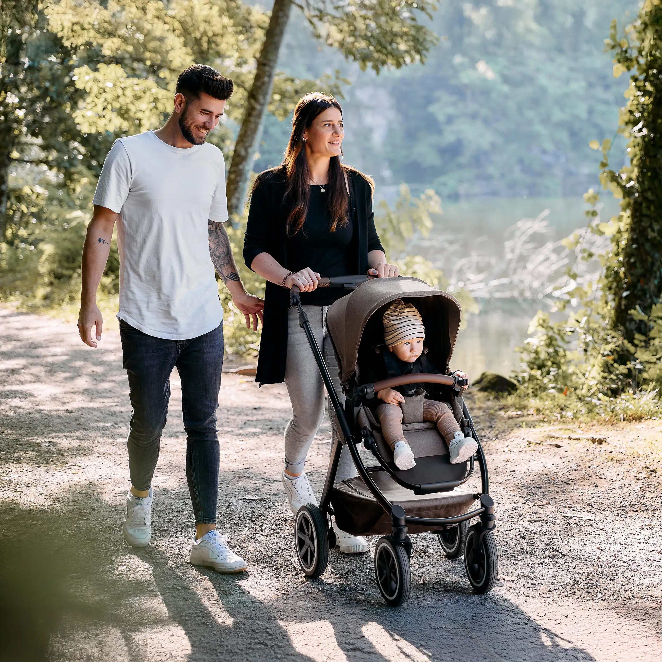 Zestaw wózka 3w1 Samba 2 z fotelikiem Maxi Cosi Pebble 360 Pro 2 - Nature