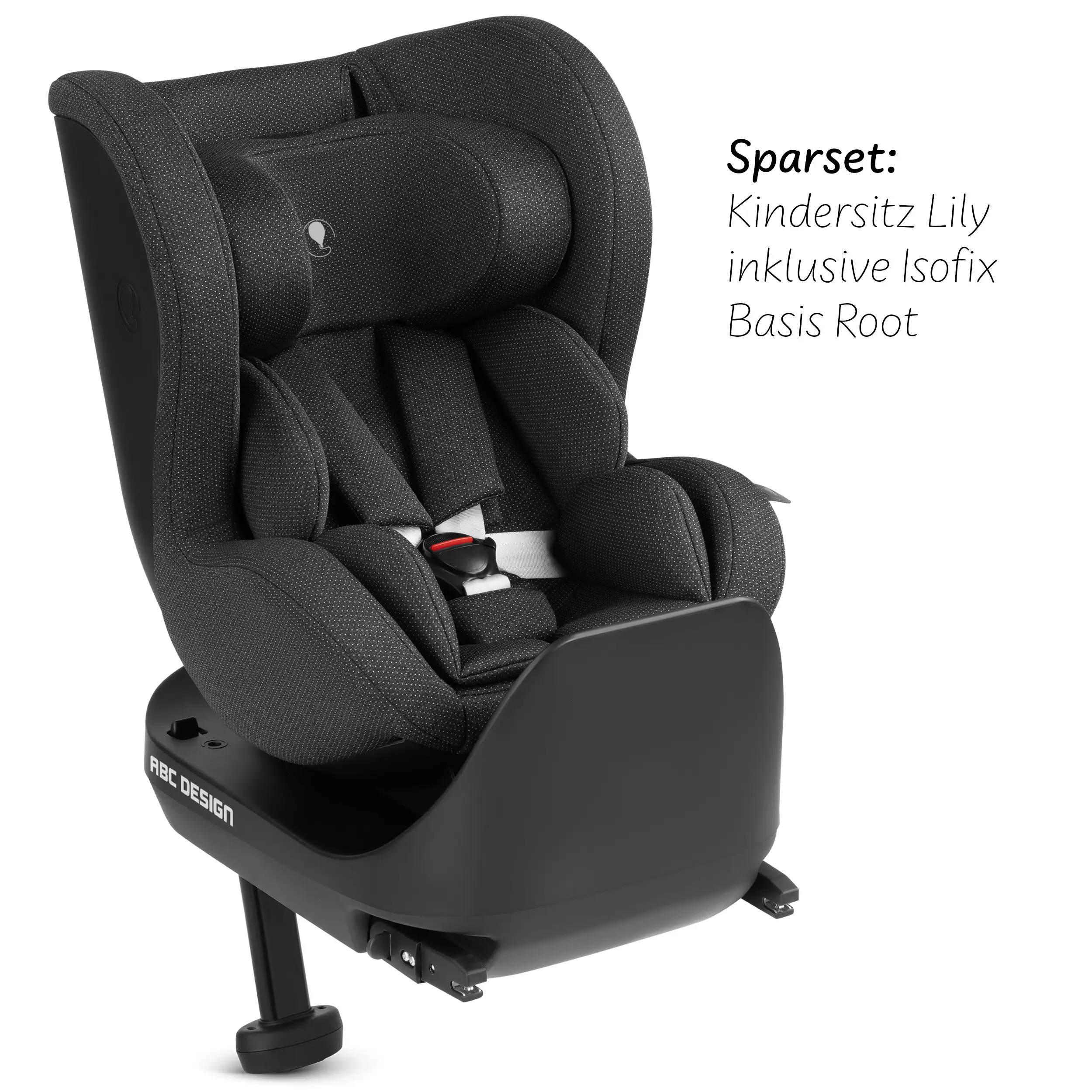 Fotelik samochodowy Lily i-Size z obrotową bazą ISOFIX Root - Bubble