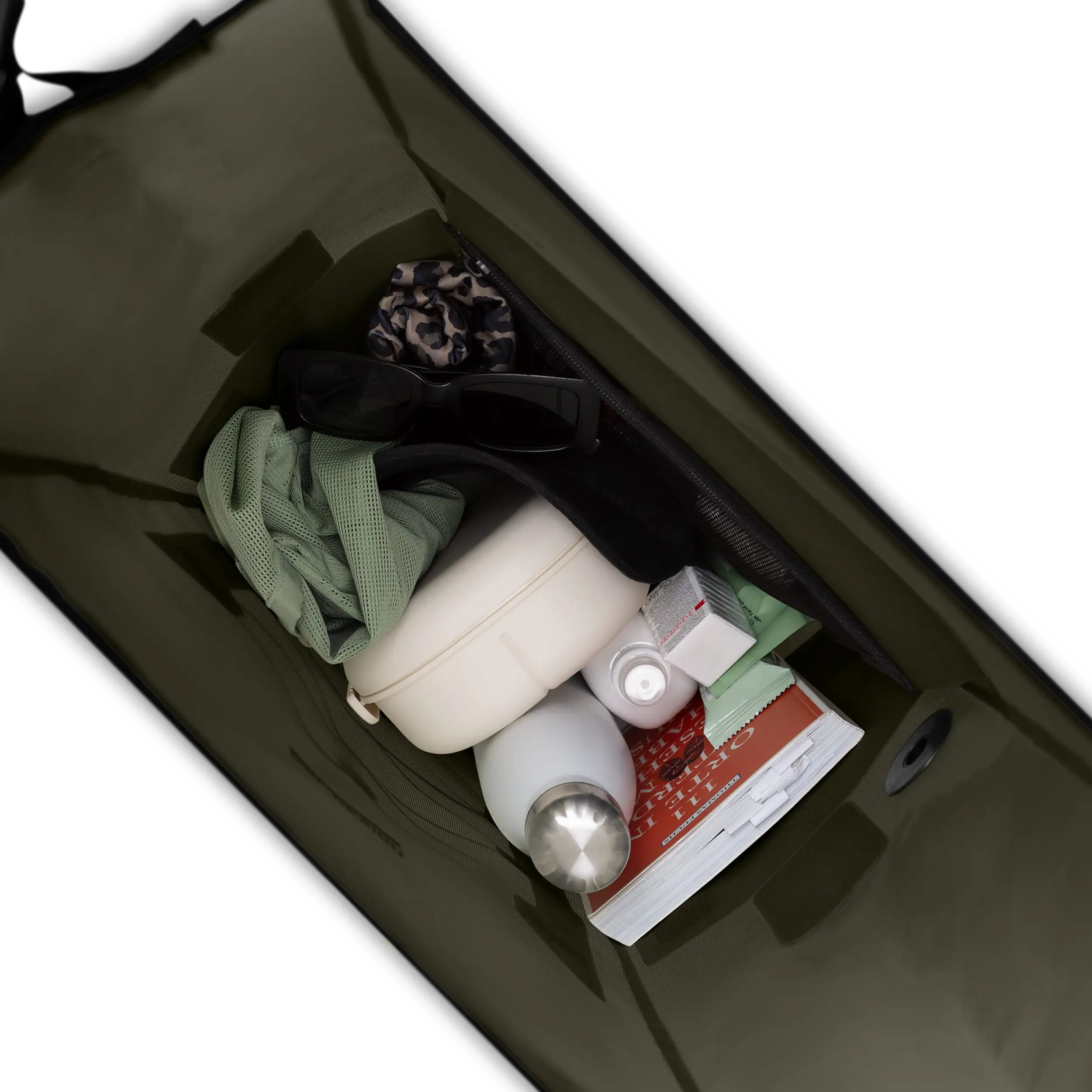 Torba podsiodłowa Sion 20L do wózka, przyczepki rowerowej i na co dzień - Avocado