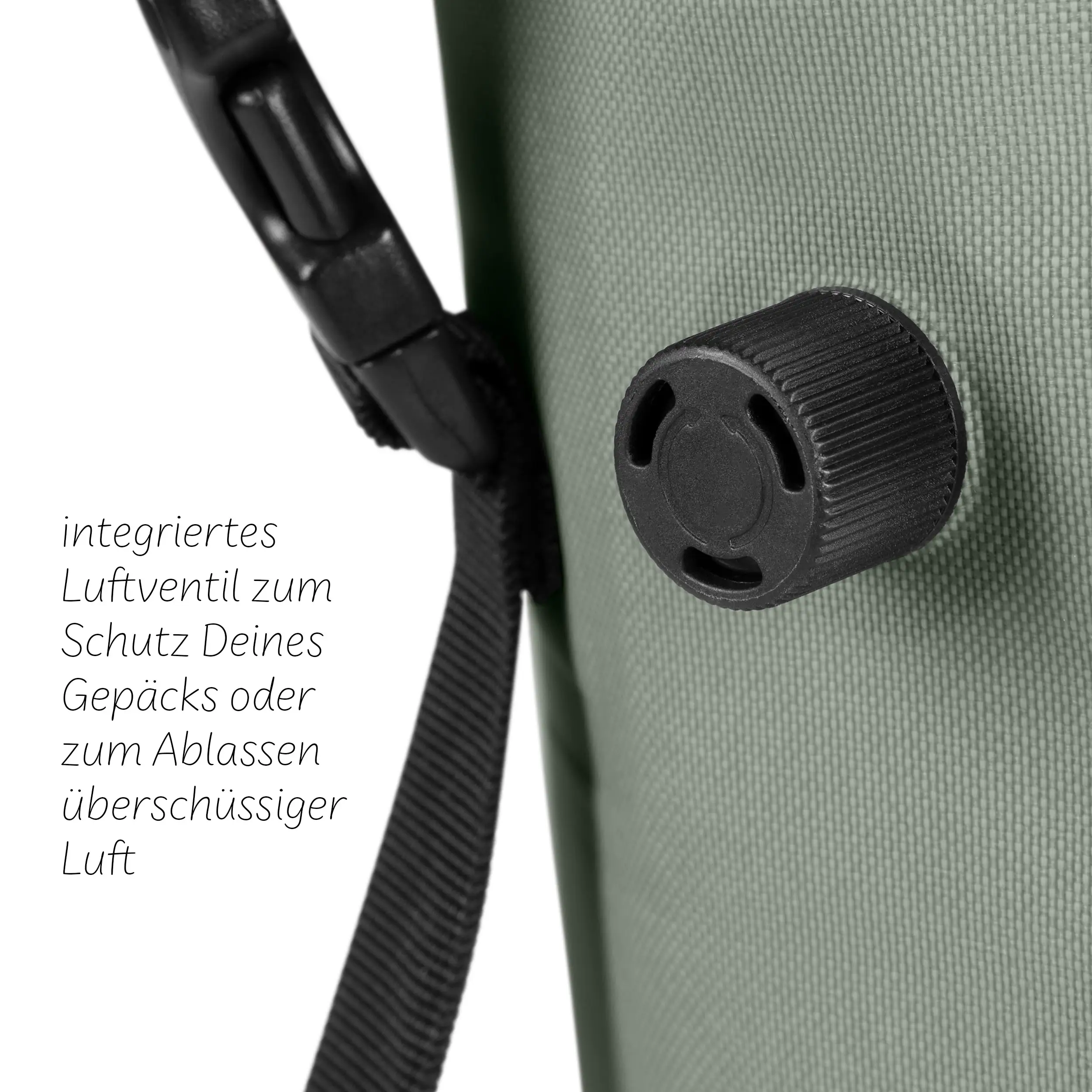 Torba podsiodłowa Sion 20L do wózka, przyczepki rowerowej i na co dzień - Pine