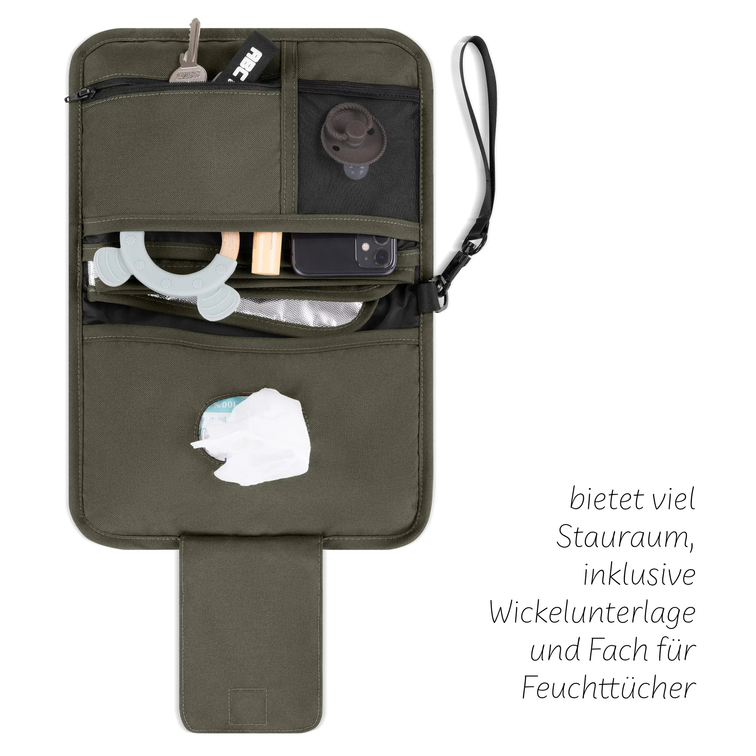 Organizer do przewijania Multi - Avocado