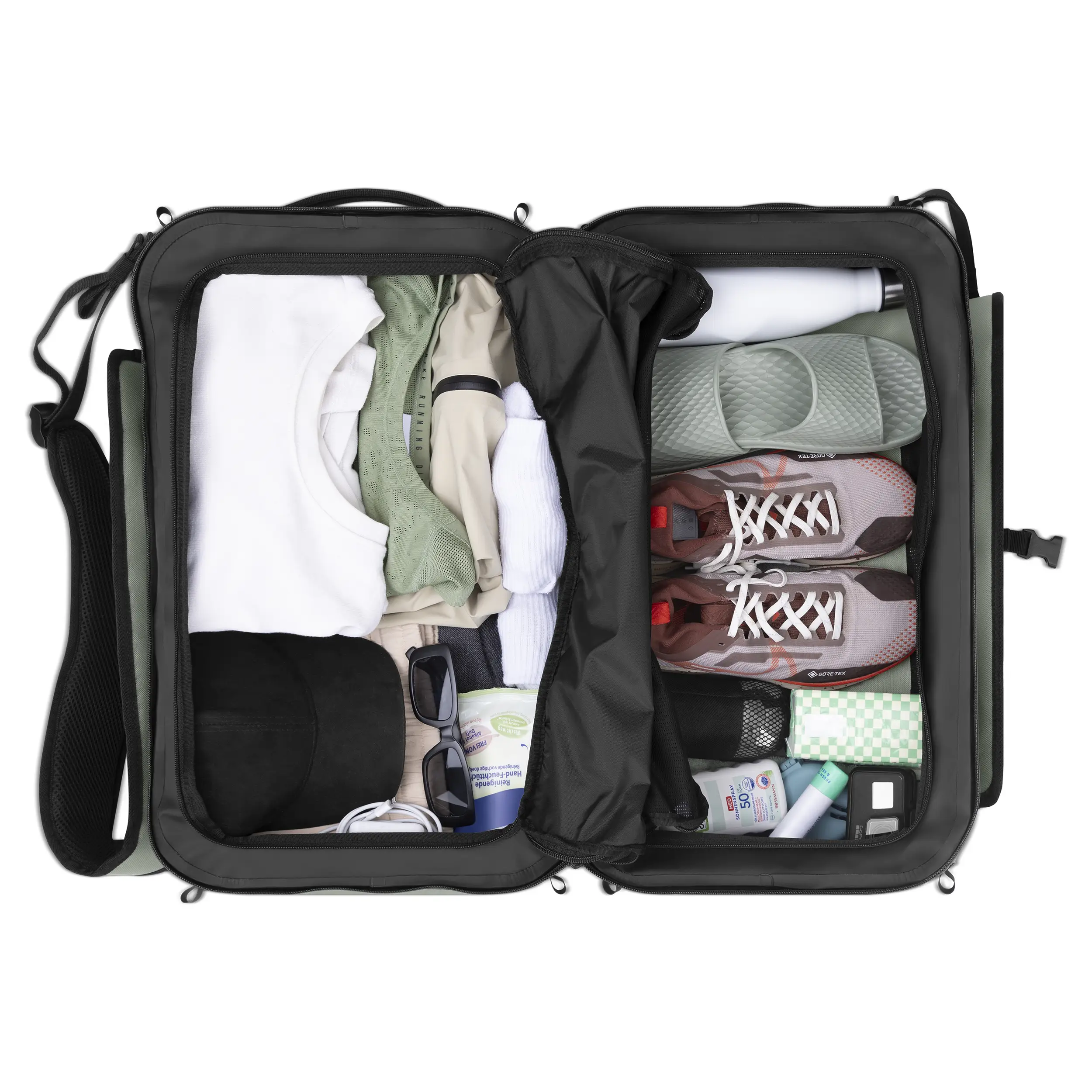 Torba podróżna Bellinzona 33L na city breaki, podróże i weekendy - Pine