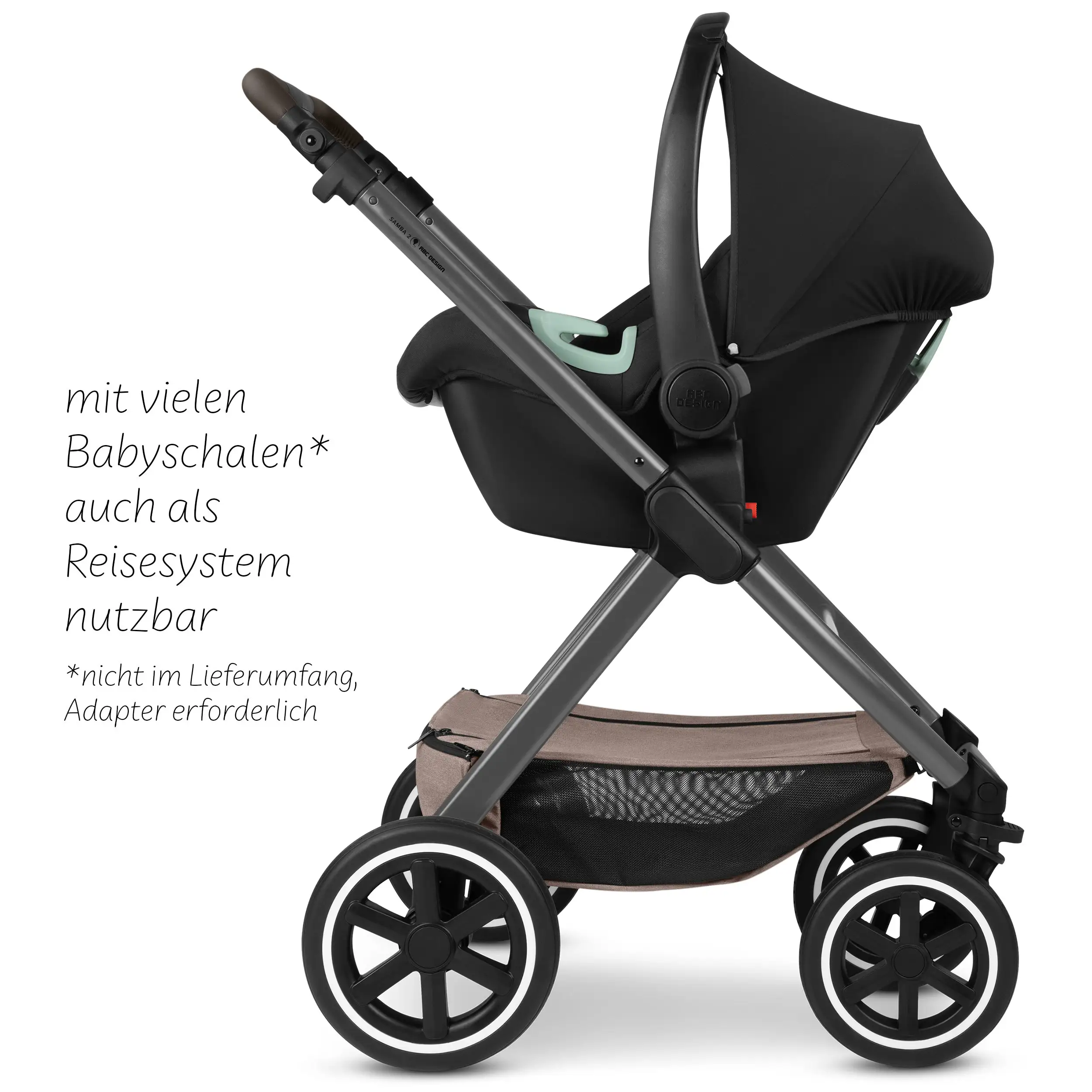 Wózek spacerowy Samba 2 - Camel