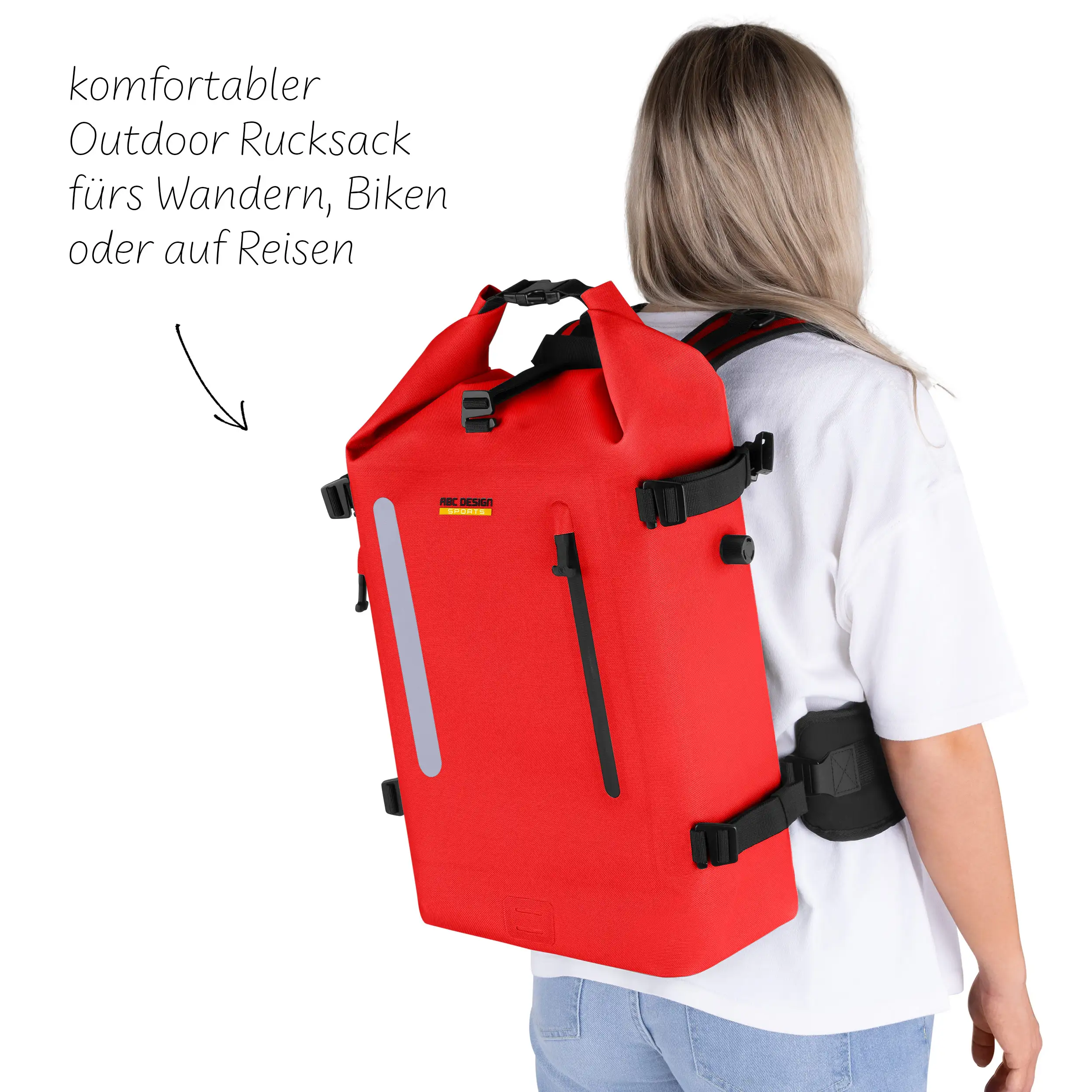 Plecak outdoorowy Solothurn 22L do codziennego użytku i na przygody - Mango