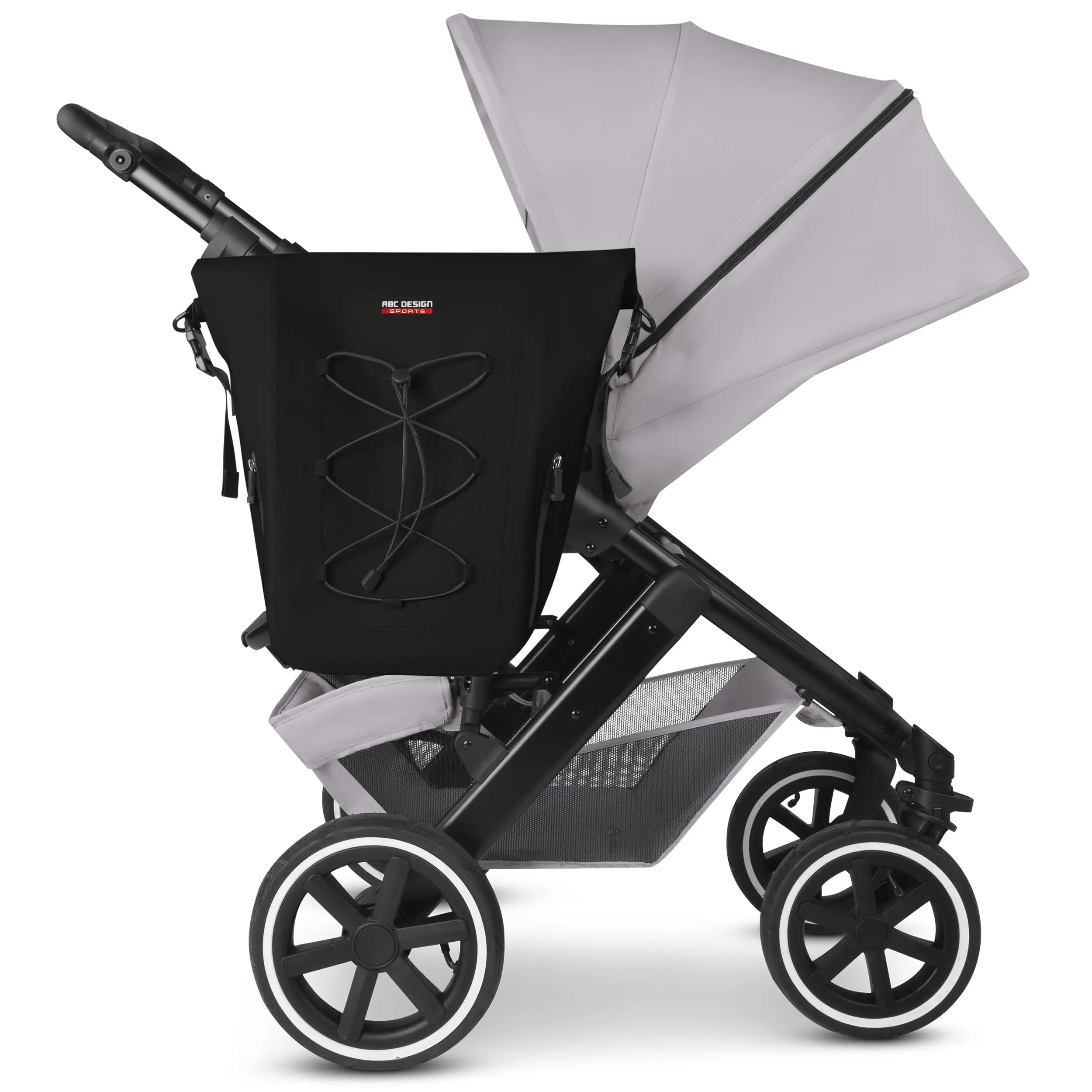 Torba podsiodłowa Sion 20L do wózka, przyczepki rowerowej i na co dzień - Ink