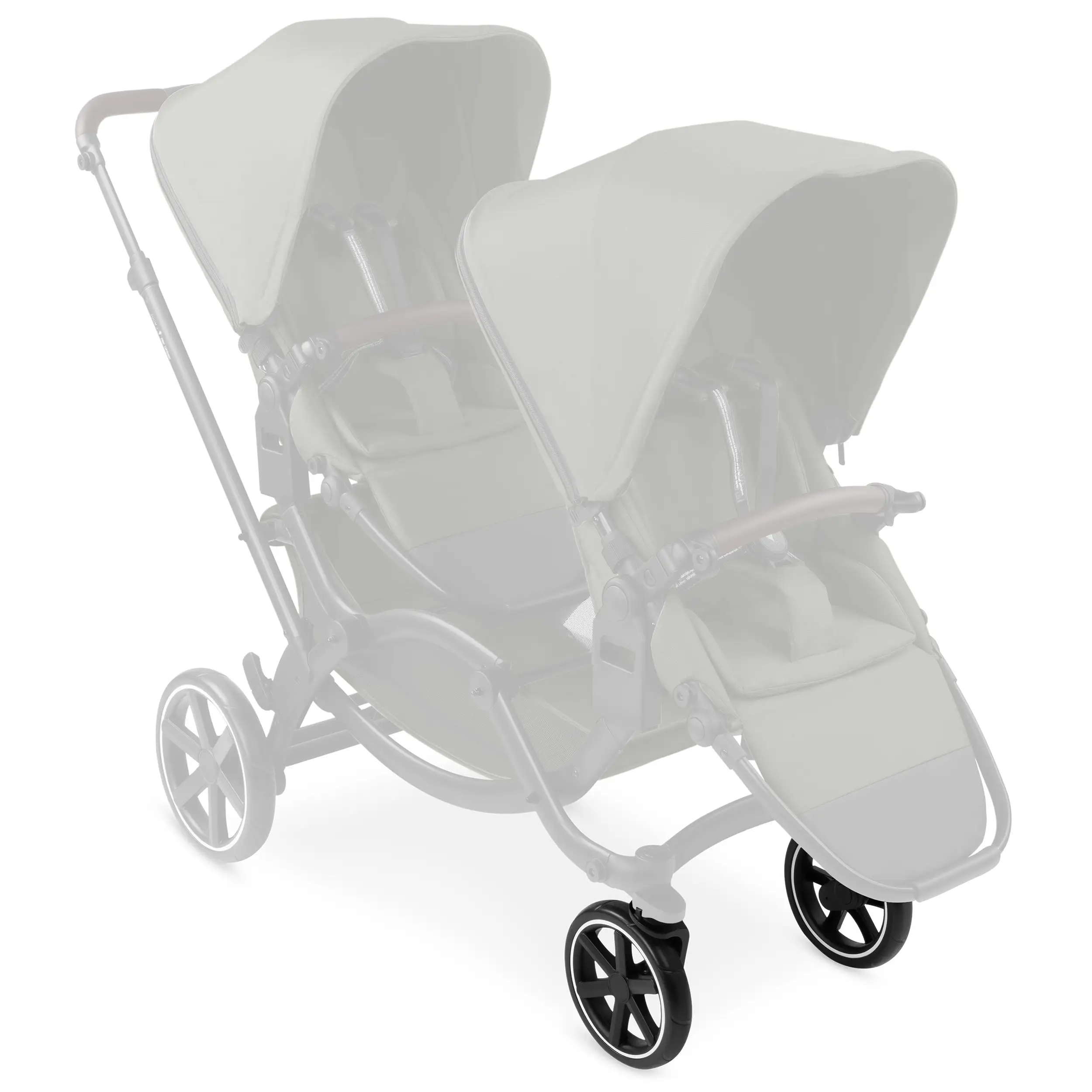 Zestaw kół przednich (2 szt.) do Salsa 4 / Zoom / Zoom 2 - EVA Black / White Wall