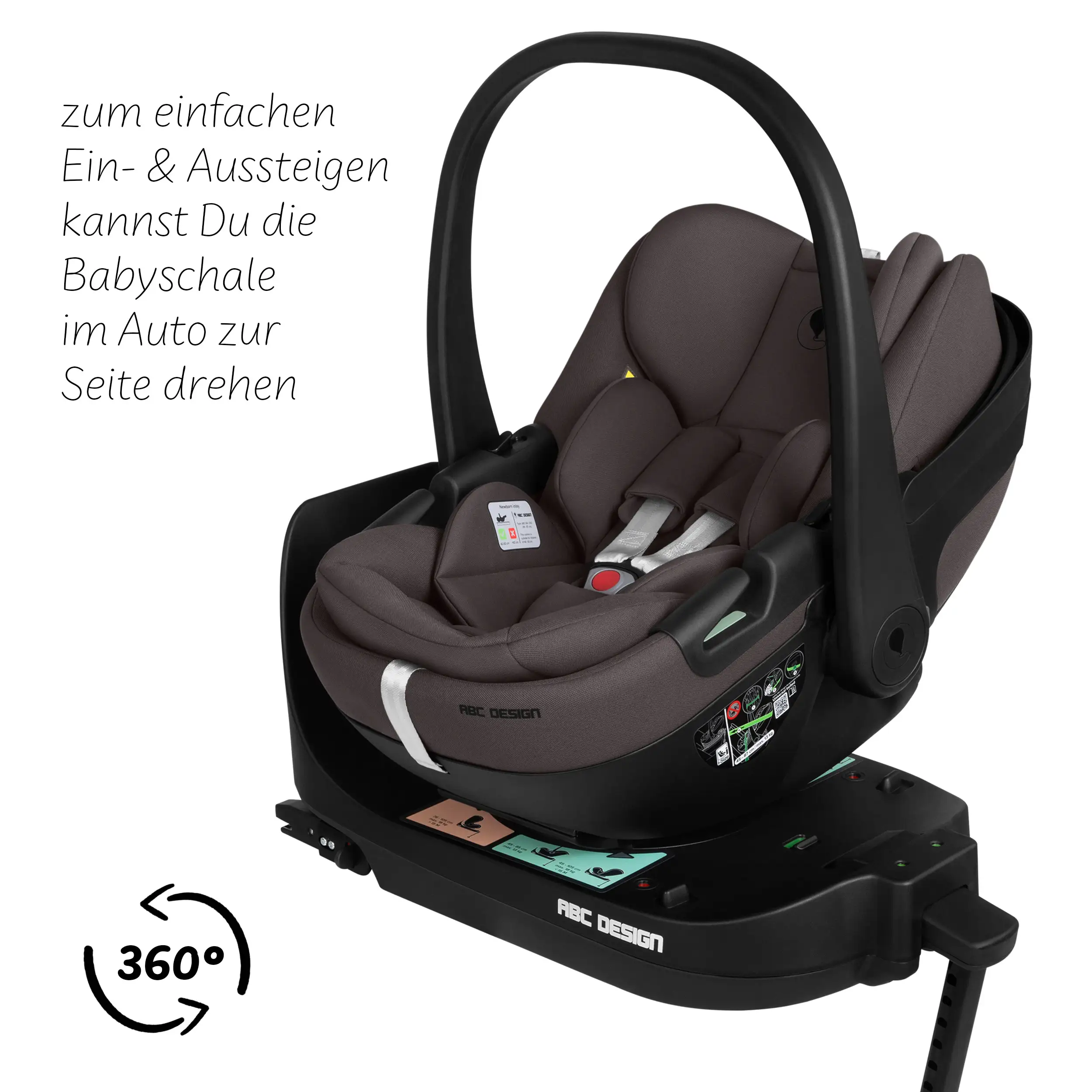 Zestaw wózka 4w1 Salsa Core z fotelikiem Calla z funkcją leżaczka i podstawą Isofix Root – Falcon