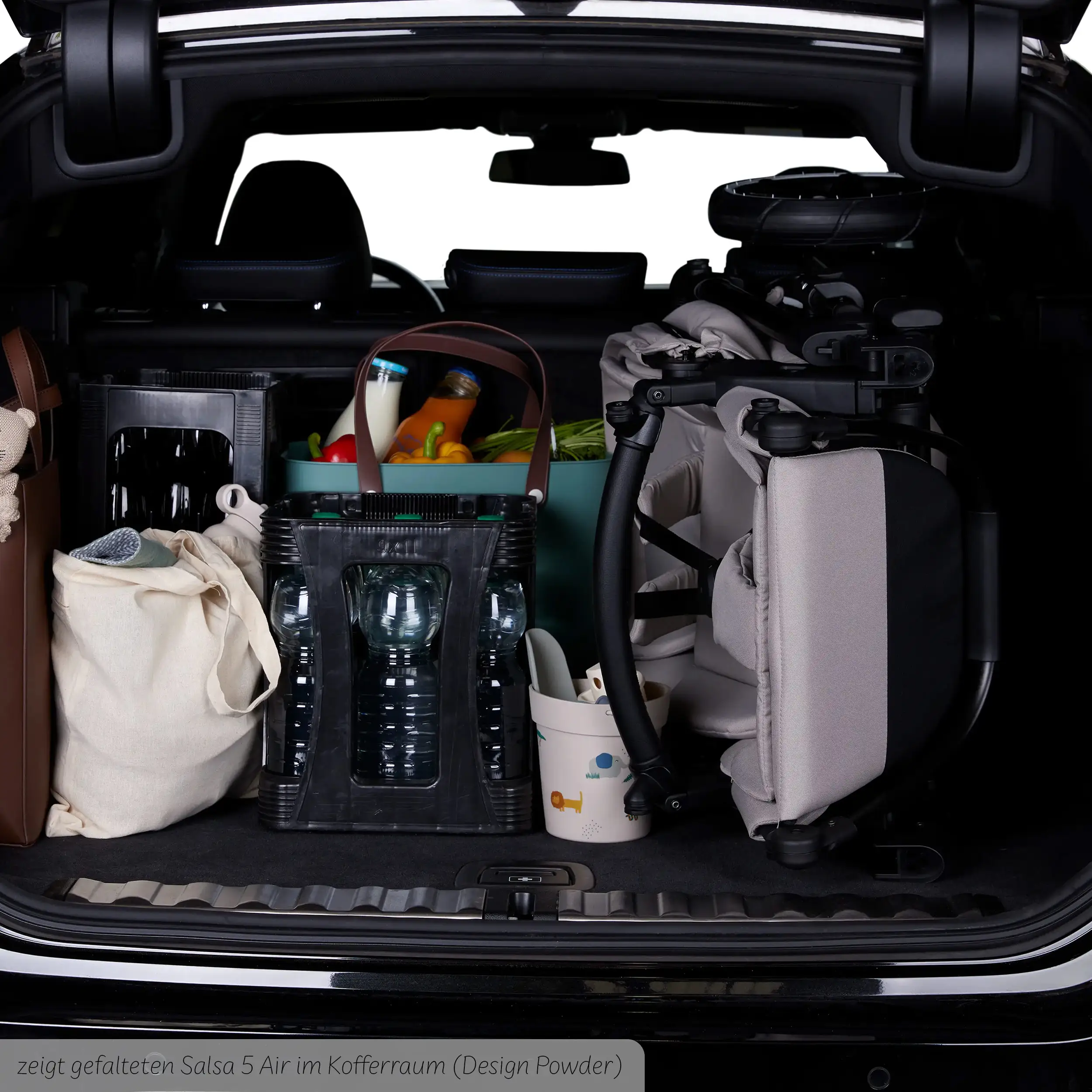 Zestaw wózka 4w1 Salsa 5 Air z bazą Isofix - Nature