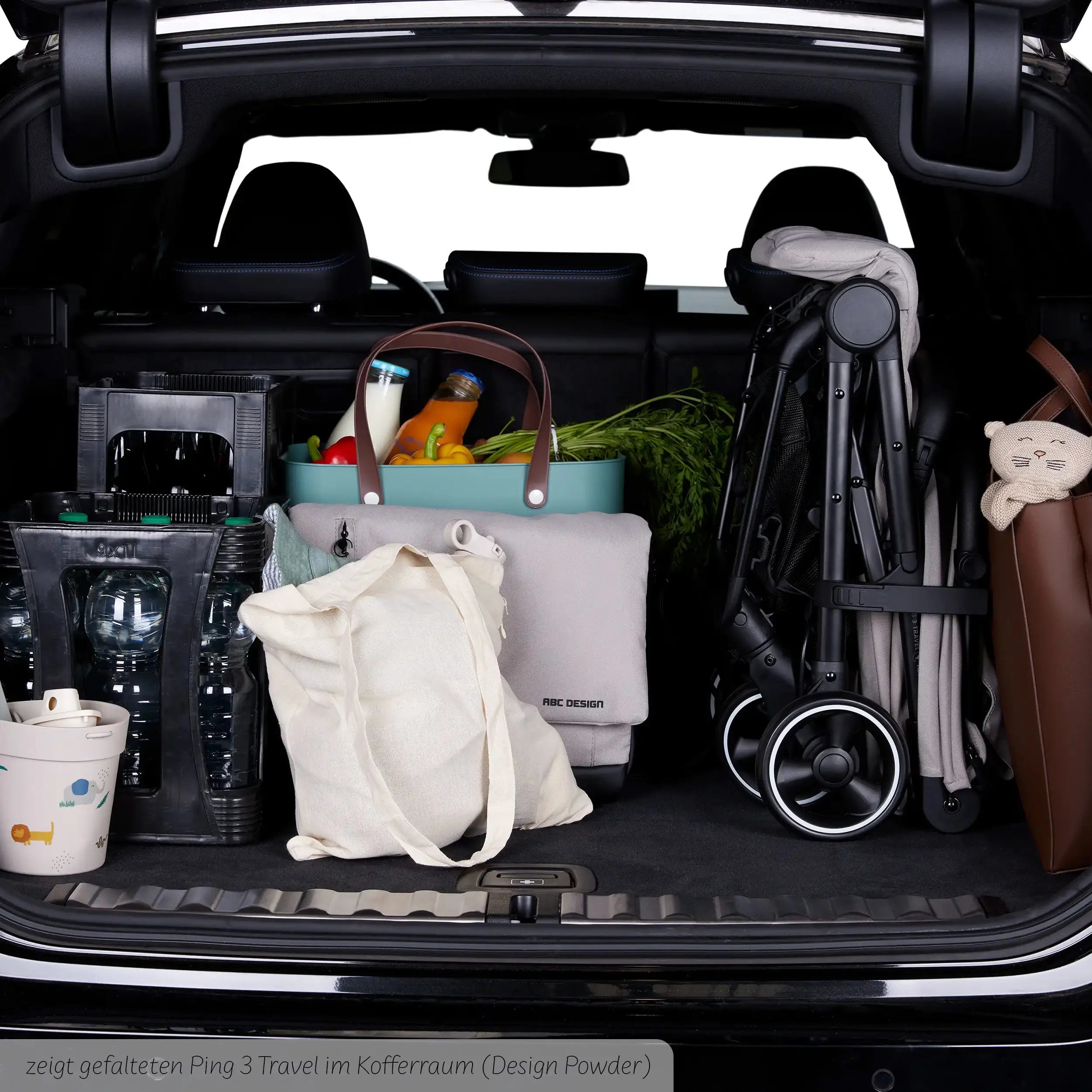 Wózek podróżny Ping 3 Travel - Coal