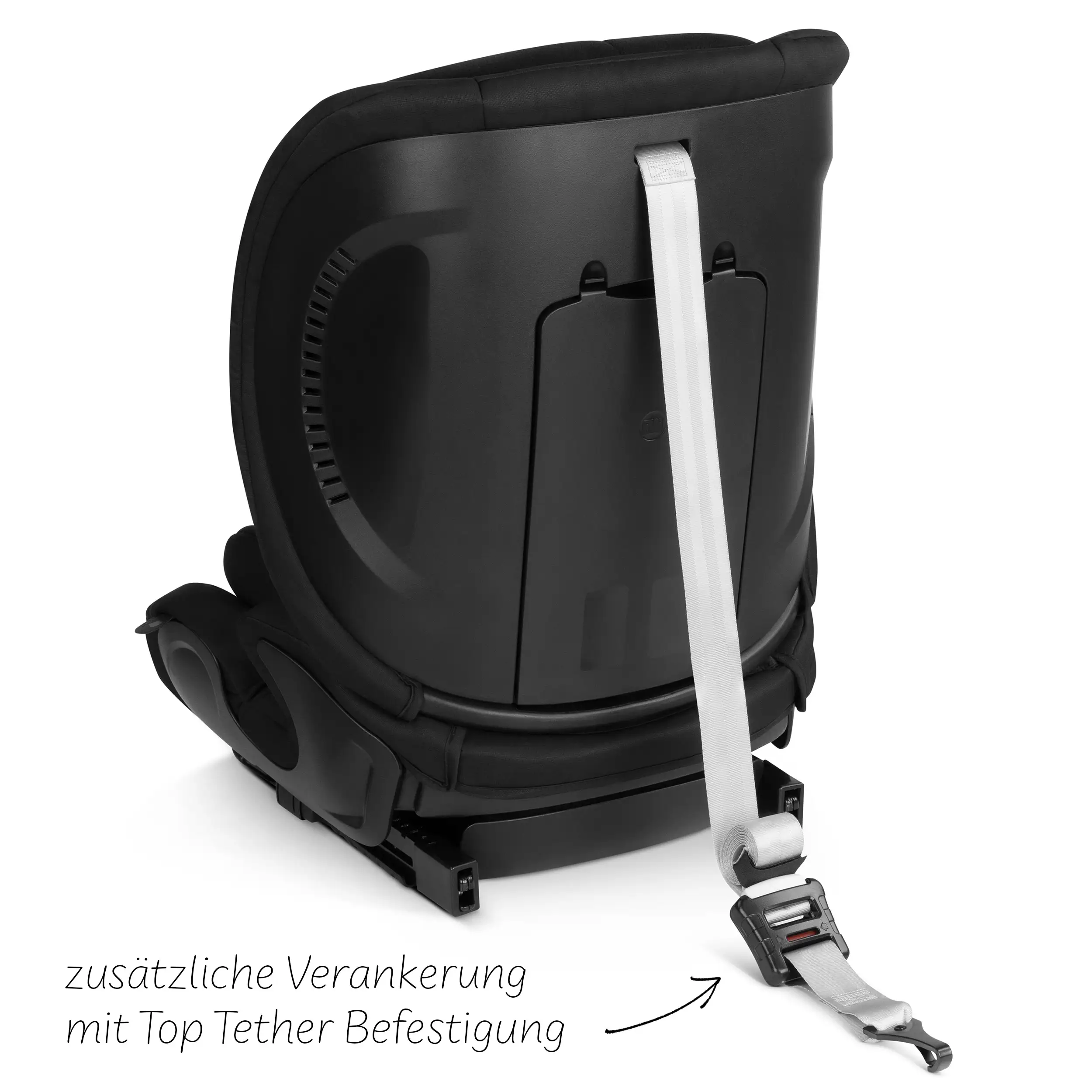 Fotelik samochodowy Aspen 2 Fix i-Size - Black