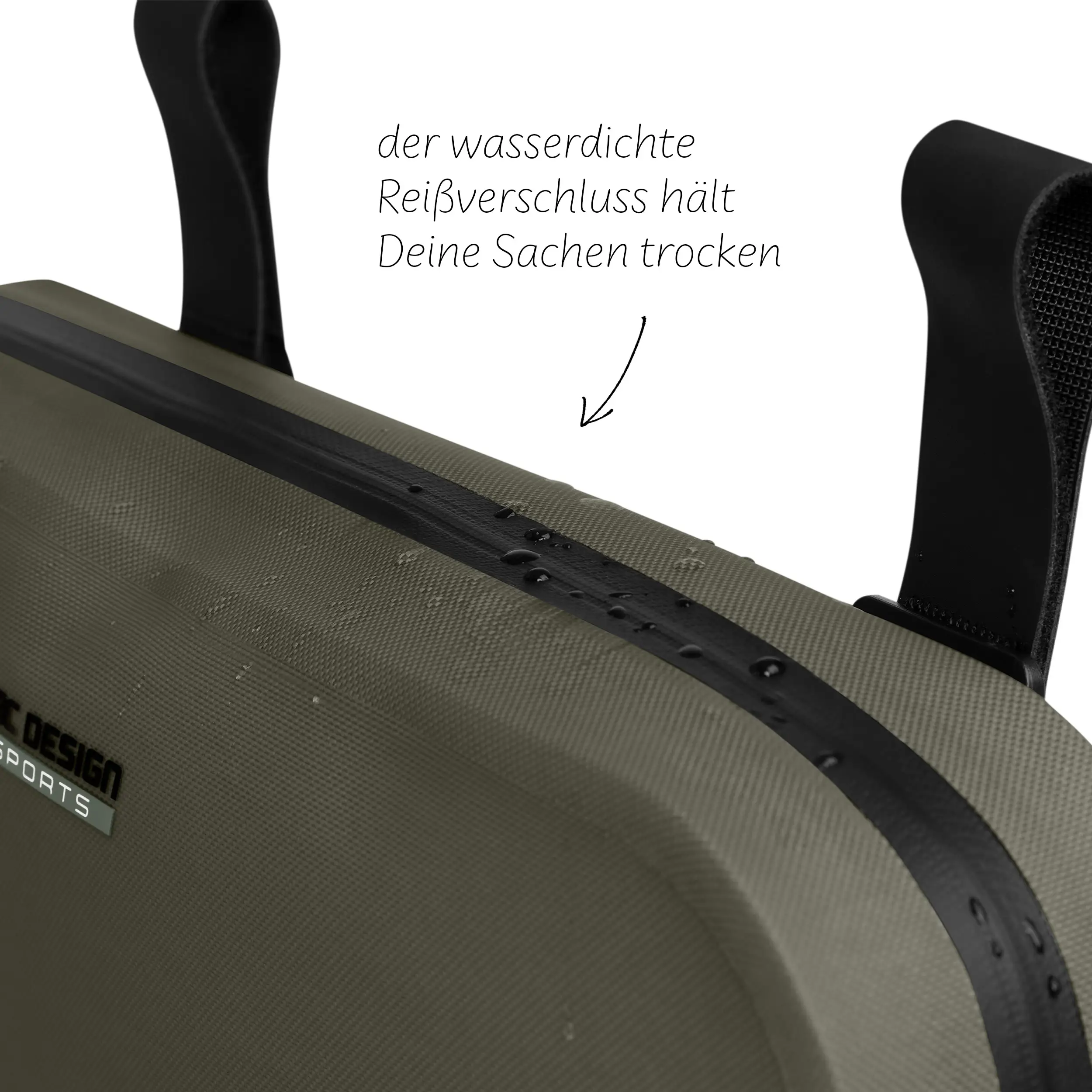 Torba podsiodłowa Genf 4,5L do wózka, roweru i na co dzień - Avocado