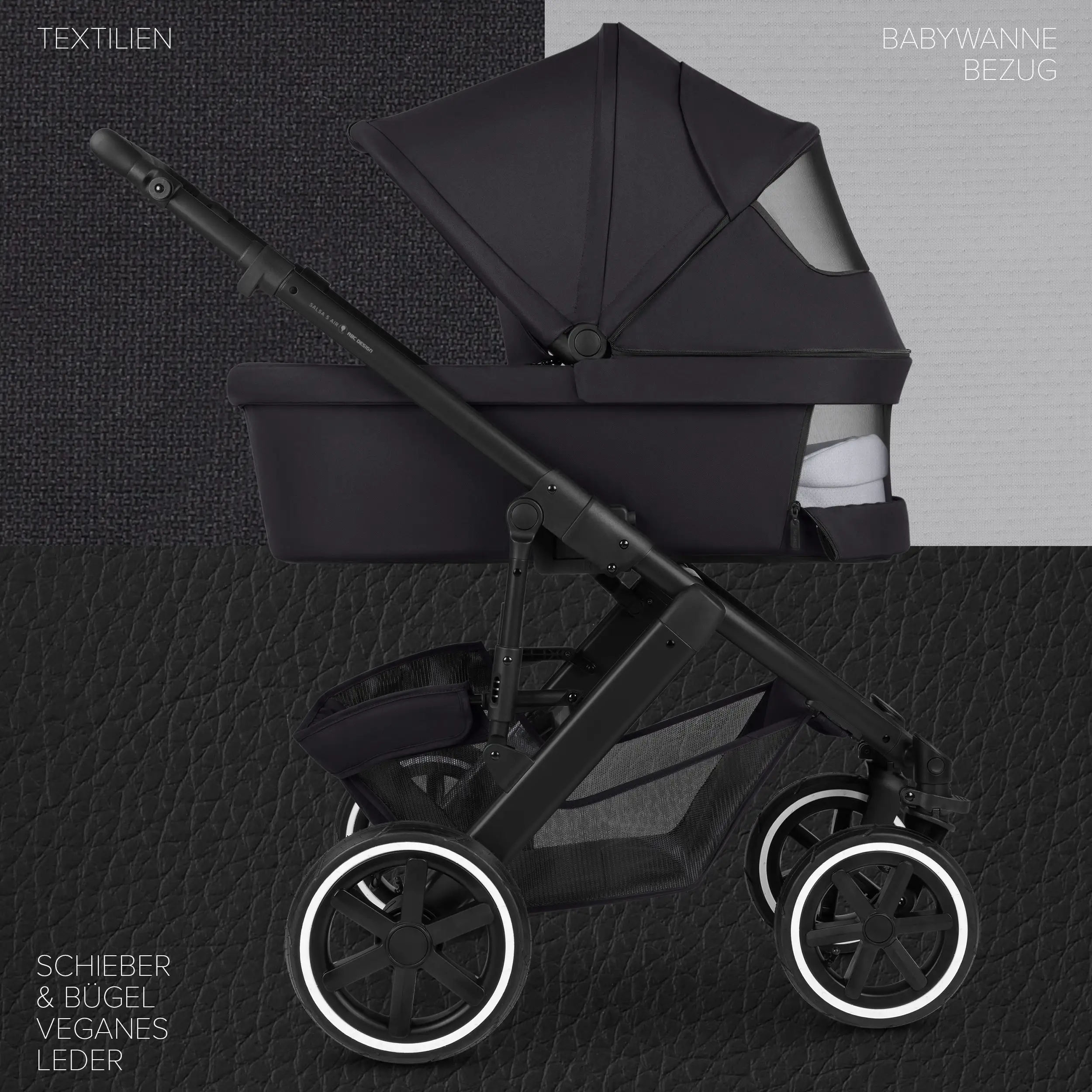 Wózek wielofunkcyjny Salsa 5 Air - Coal