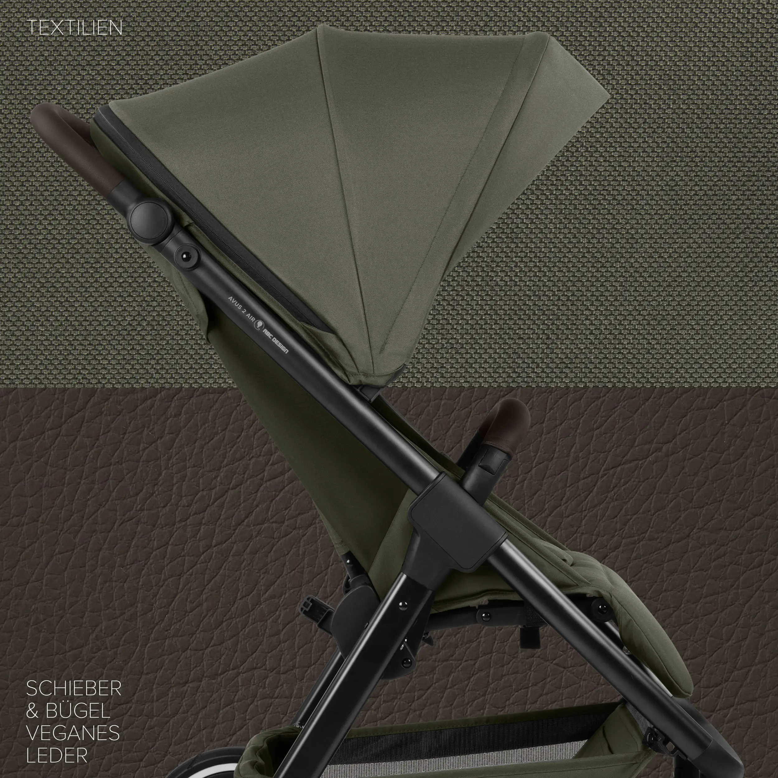 Spacerówka Avus 2 Air - Avocado