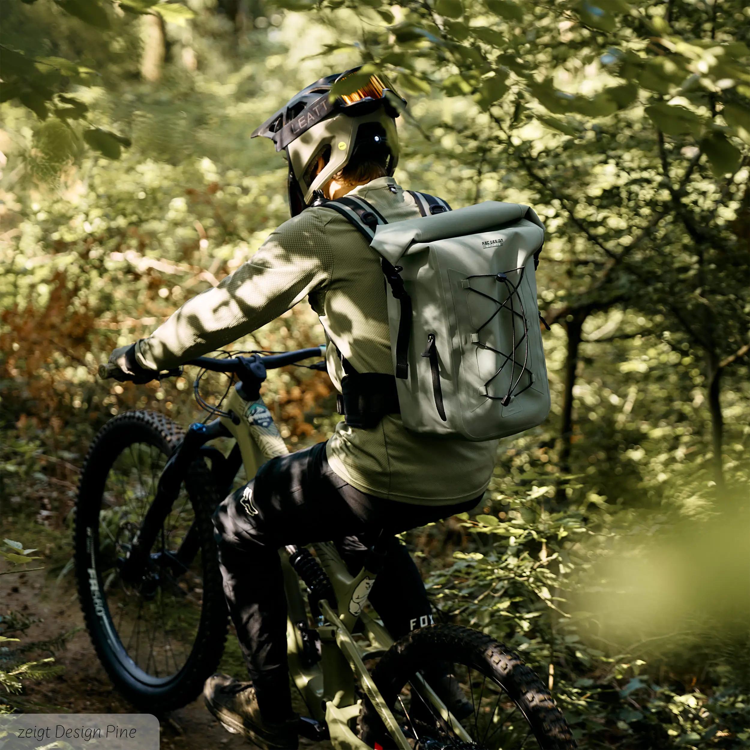 Premium plecak outdoorowy Lausanne 20L do miasta i na łono natury - Avocado