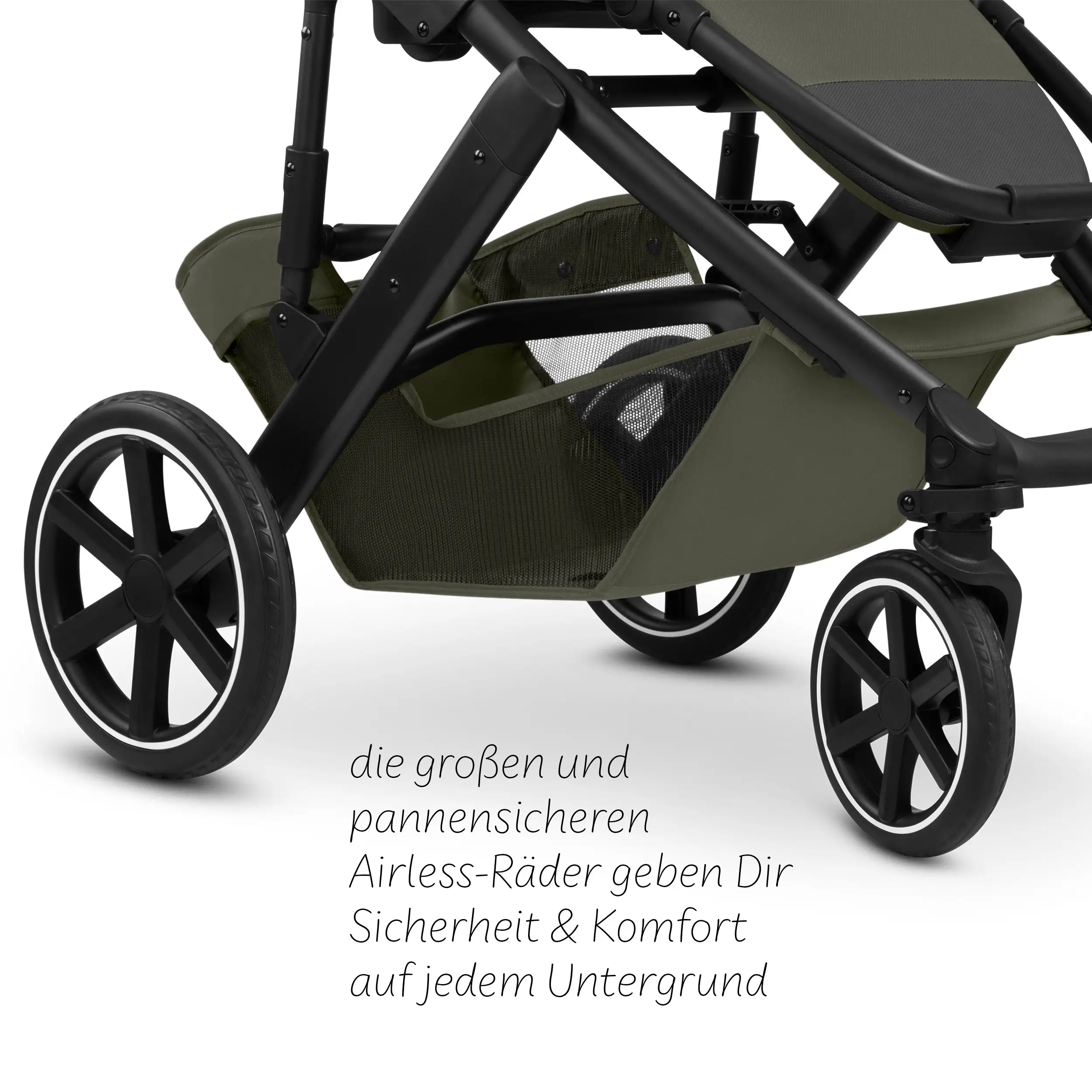 Zestaw wózka 4w1 Salsa Core z fotelikiem Calla z funkcją leżaczka i podstawą Isofix Root - Olive