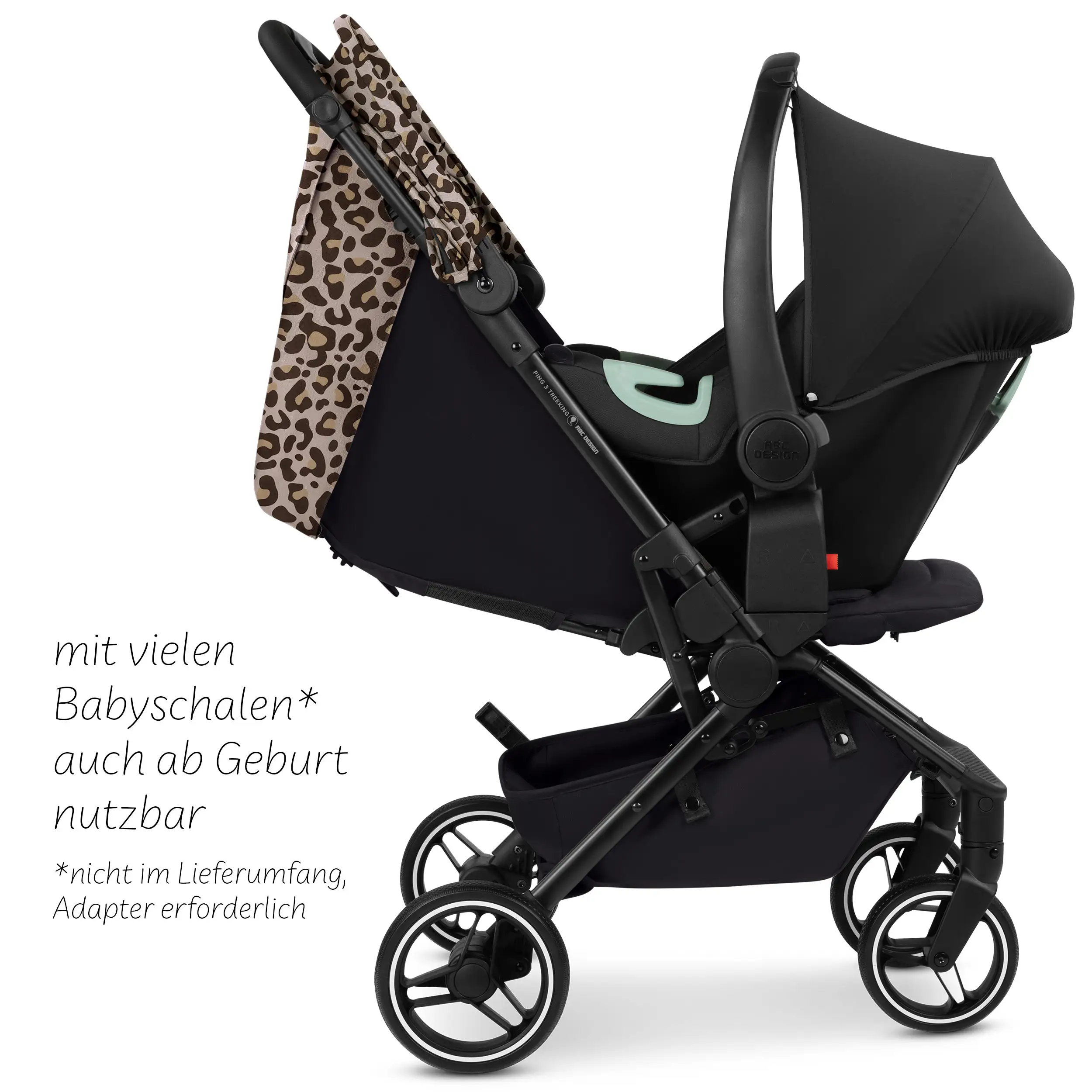 Wózek spacerowy Ping 3 Trekking - Leo