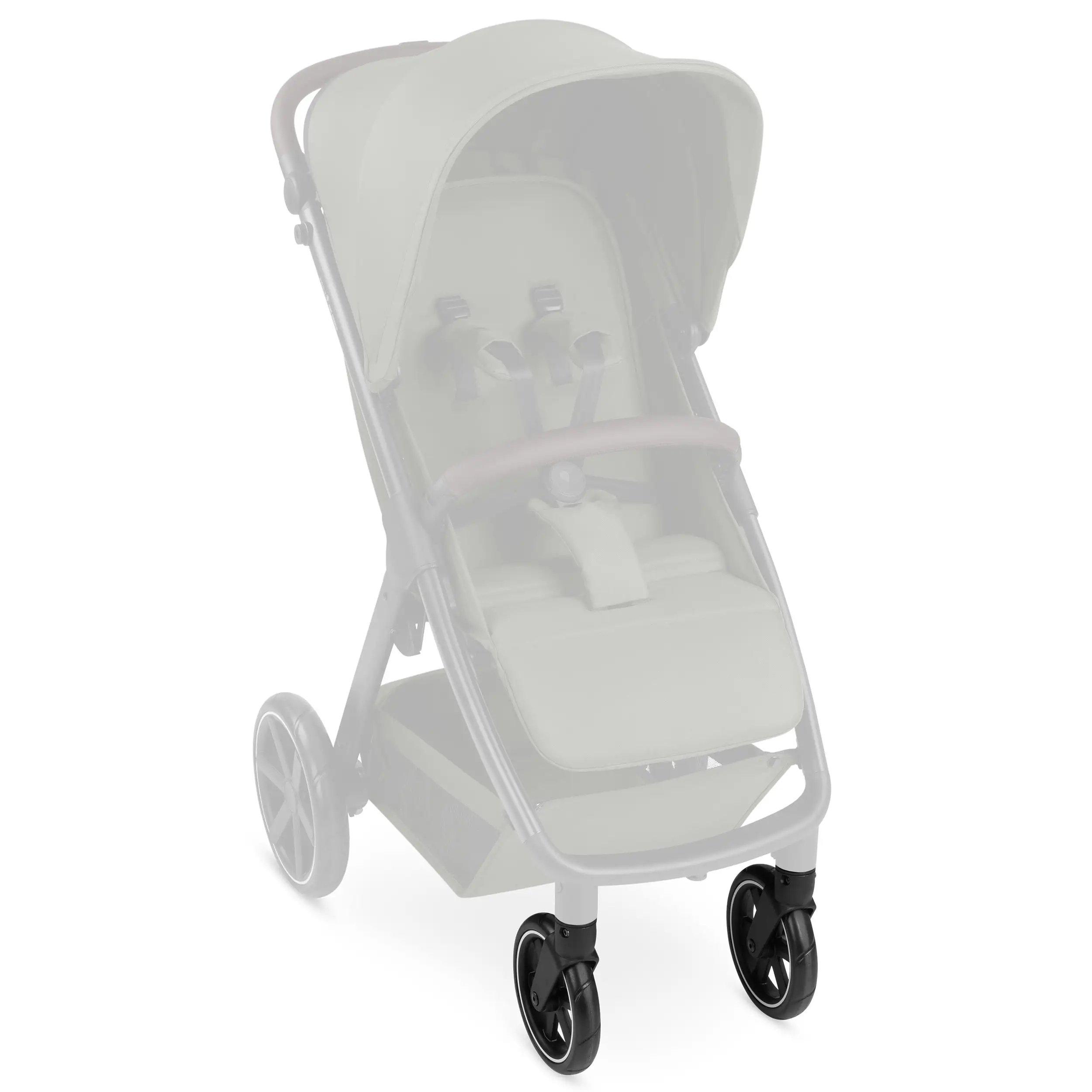 Zestaw kół przednich (2 szt.) do Avus 2 / Avus - EVA Black / White Wall