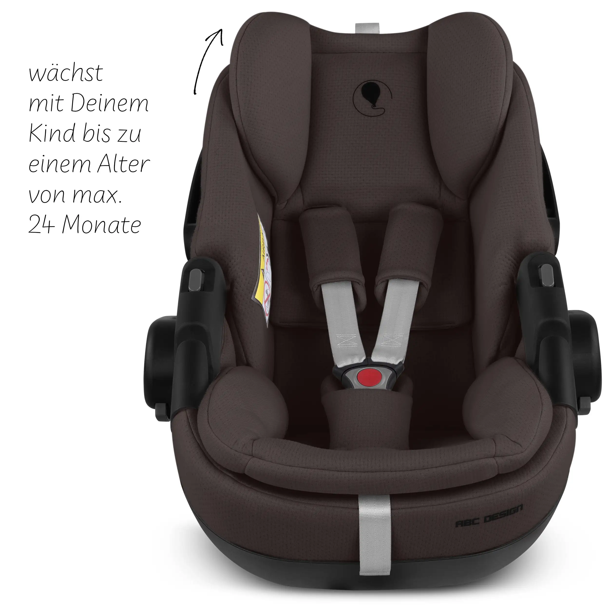 Fotelik samochodowy dla niemowląt Calla i-Size z funkcją pozycji leżącej, w zestawie z obrotową bazą ISOFIX Root