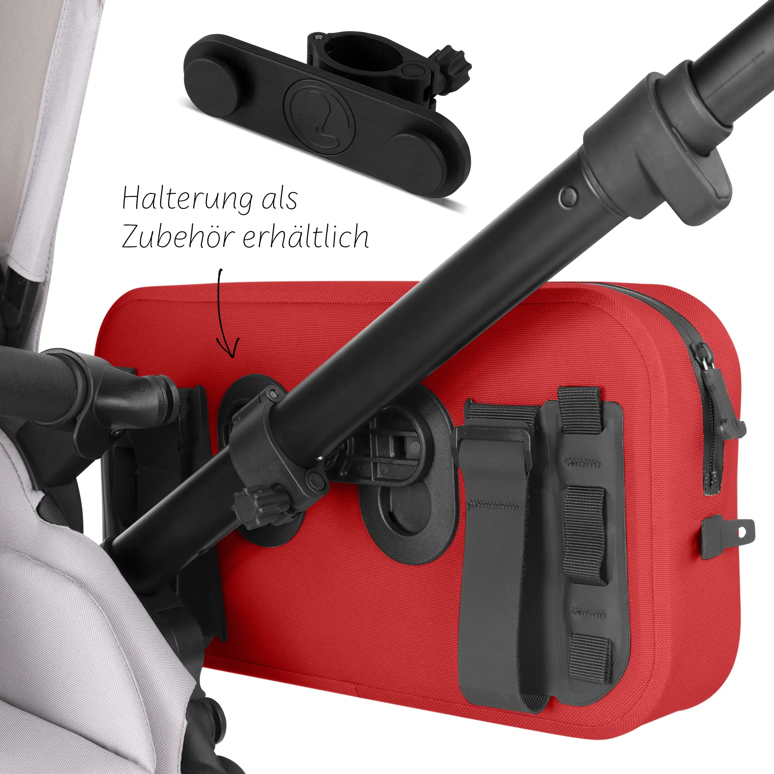 Torba podsiodłowa Genf 4,5L do wózka, roweru i na co dzień - Mango