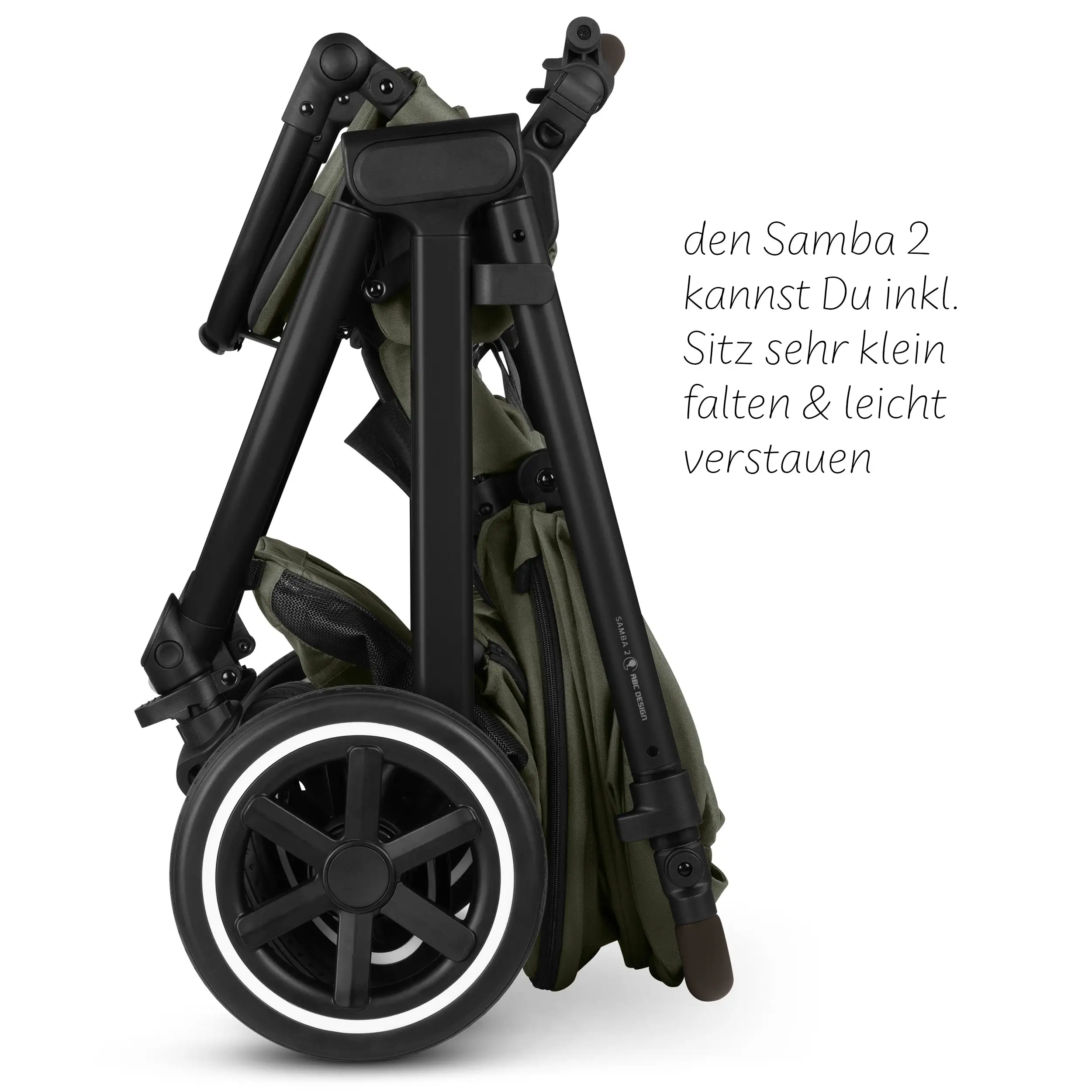 Zestaw wózka 4w1 Samba 2 z bazą Isofix - Avocado