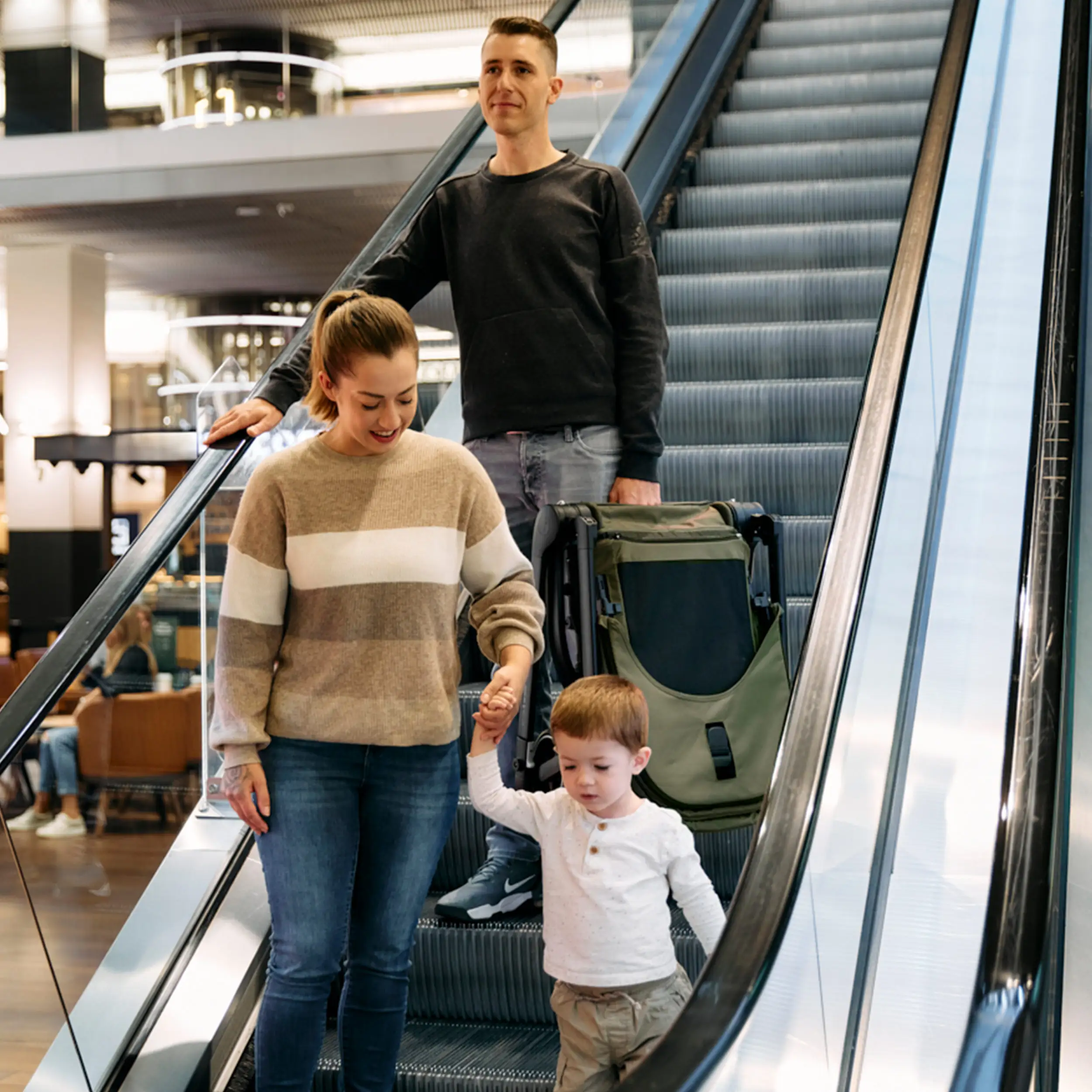 Zestaw wózka 4w1 City Life z bazą Isofix - Avocado