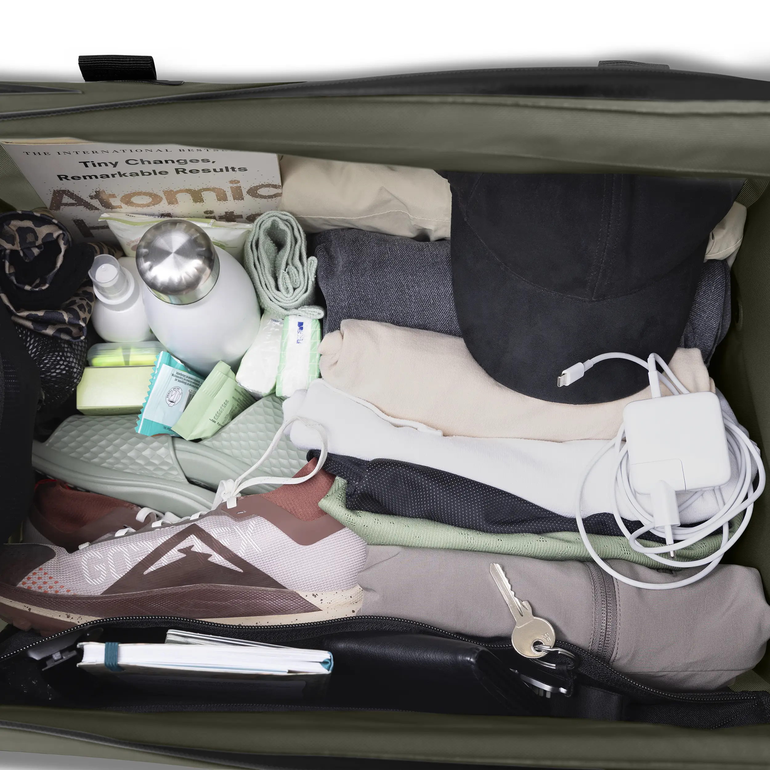 Torba podróżna Locarno 45L do codziennego użytku, podróży i zastosowań profesjonalnych - Avocado