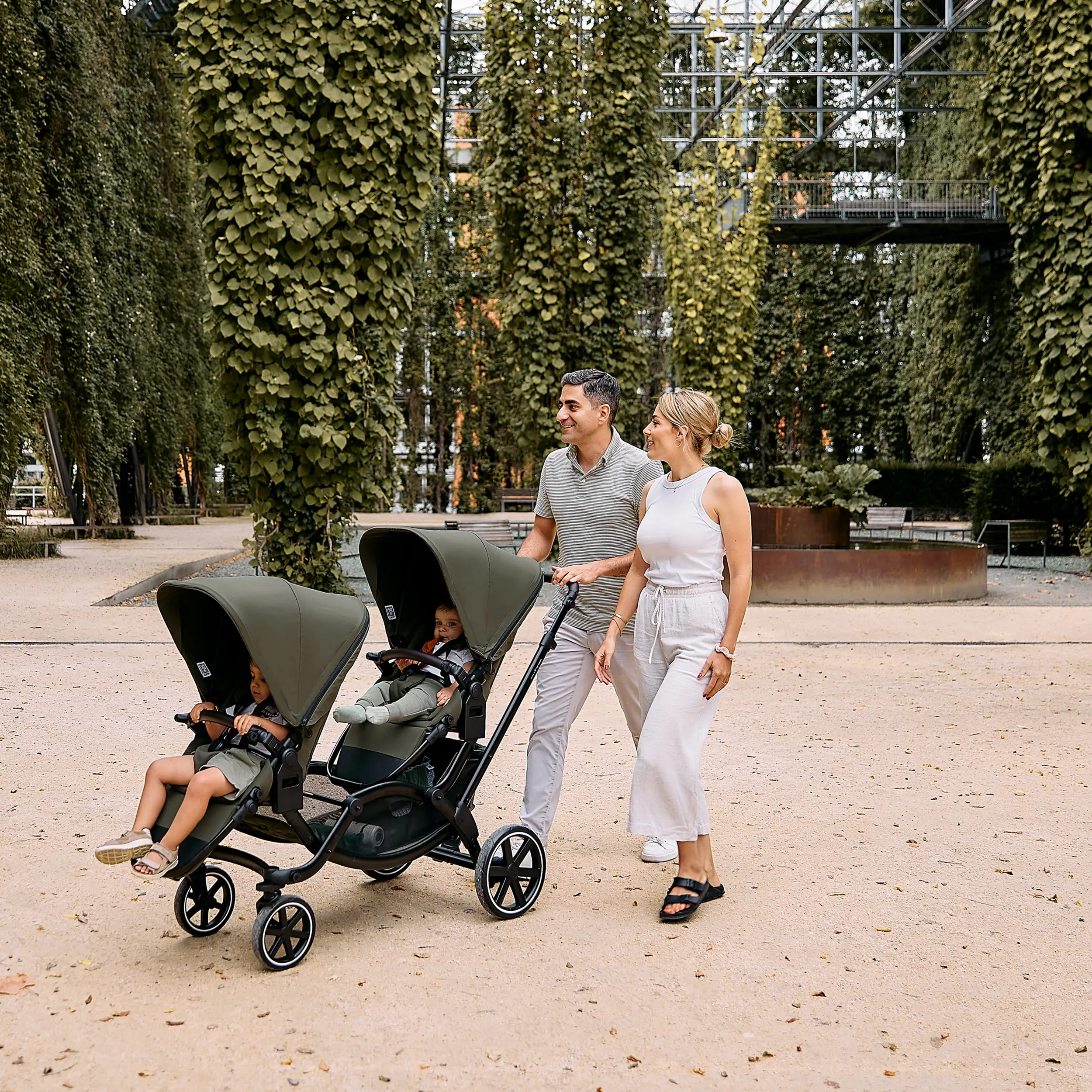 Wózek dla rodzeństwa Zoom 2 - Avocado