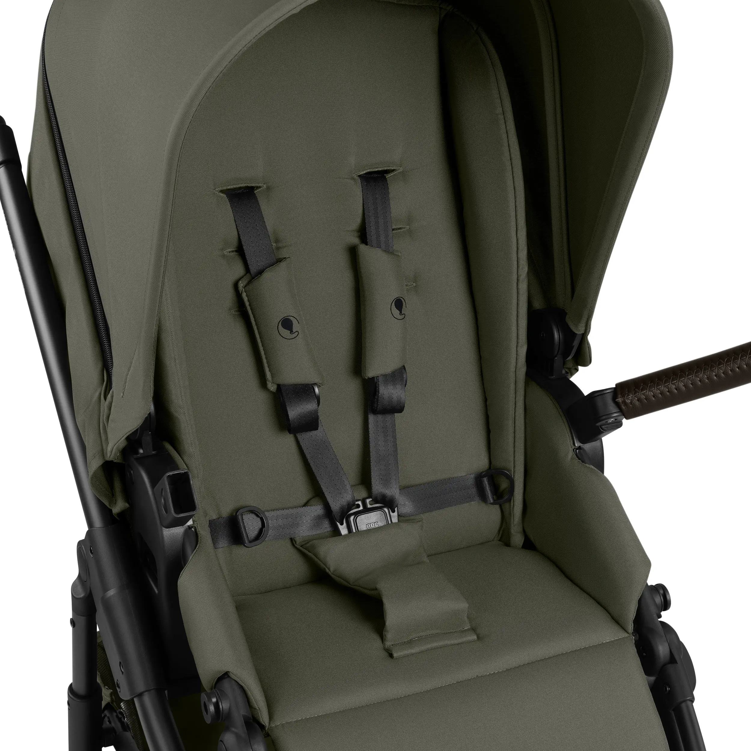 Zestaw wózka 4w1 Salsa Core z fotelikiem Calla z funkcją leżaczka i podstawą Isofix Root - Olive