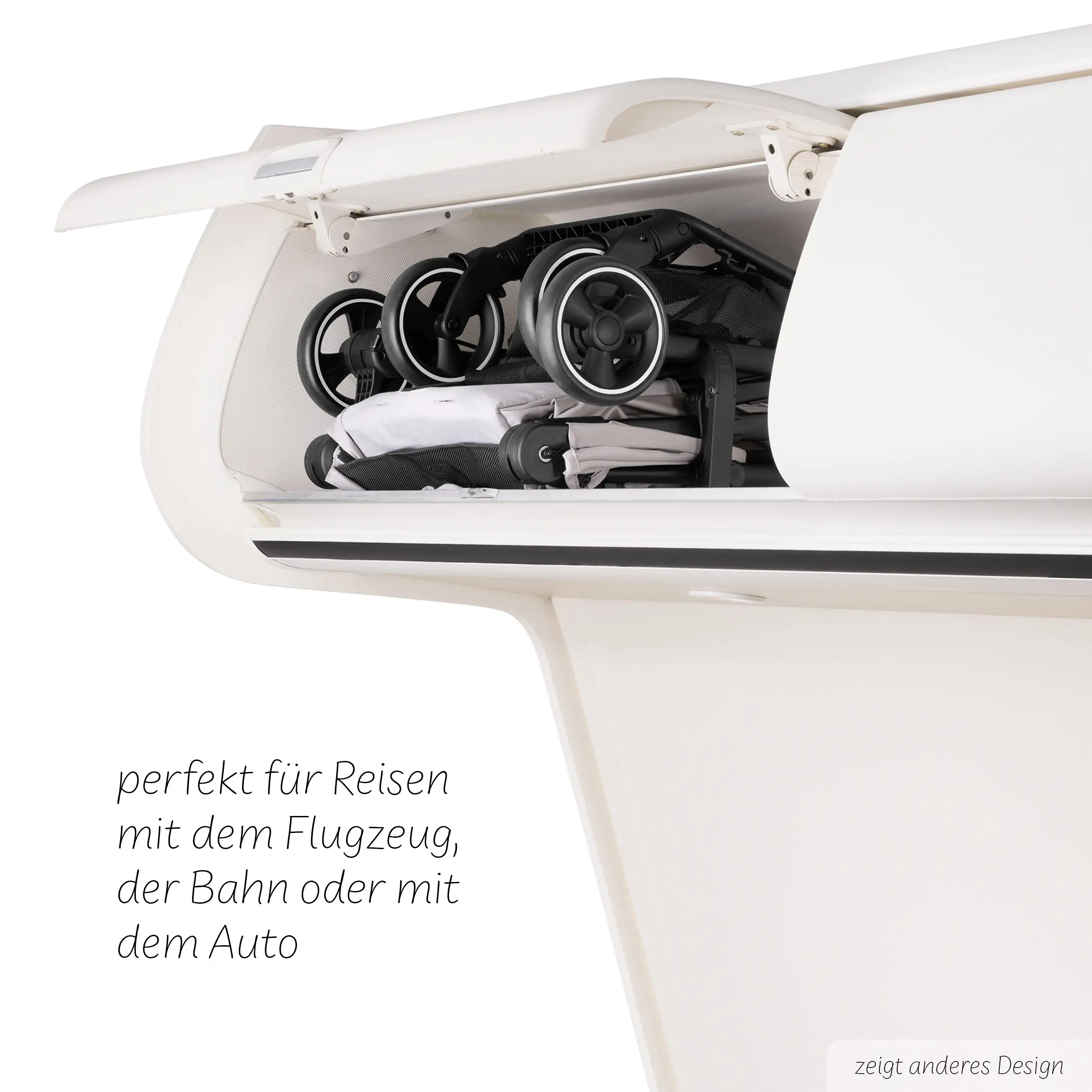 Wózek podróżny Ping 3 Travel - Coal