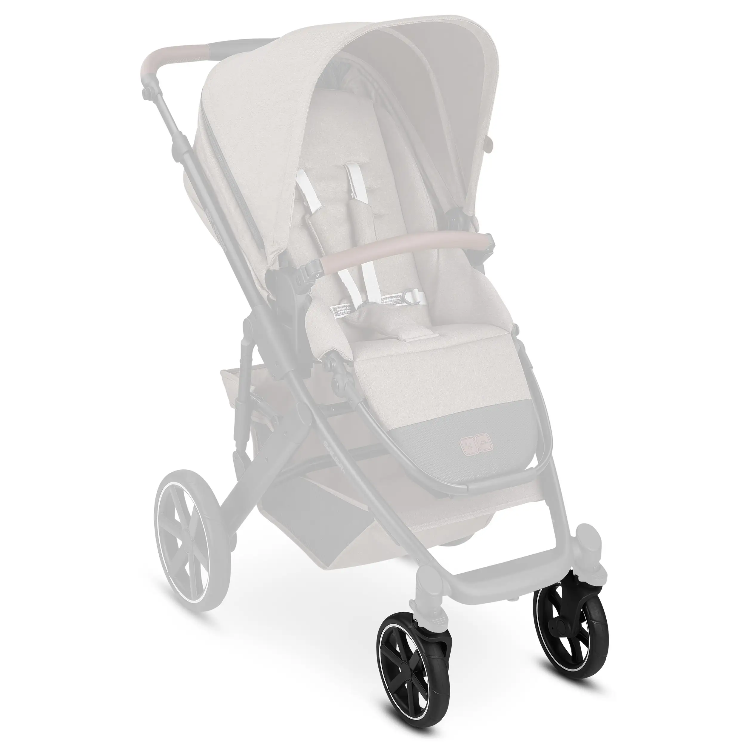 Zestaw kół przednich (2 szt.) do Salsa 4 / Zoom / Zoom 2 - EVA Black / White Wall