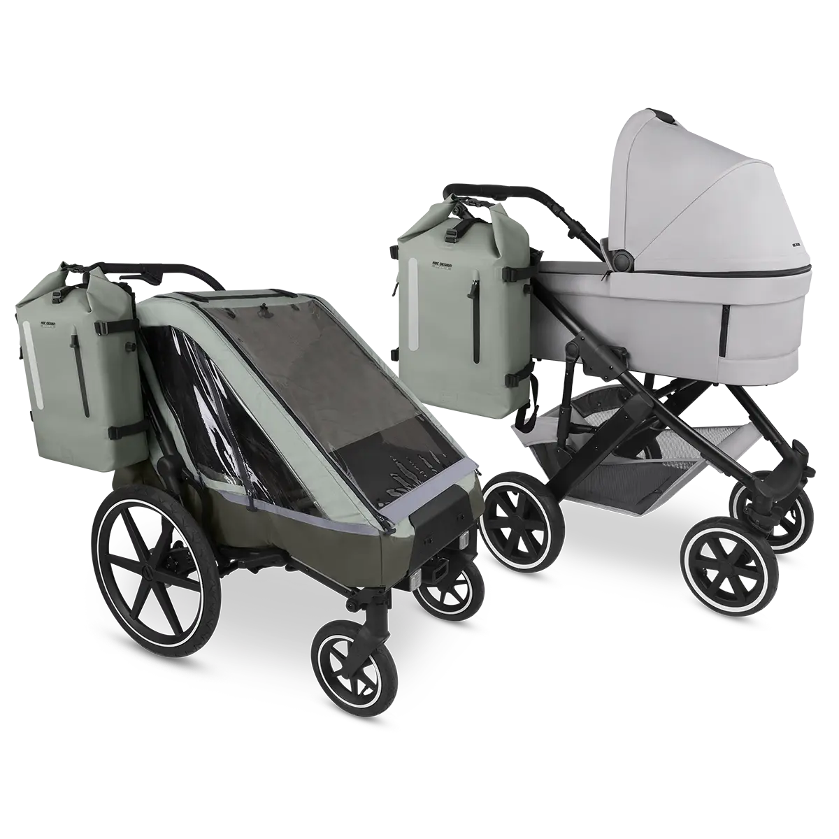 Kompatybilny z wózkami dziecięcymi