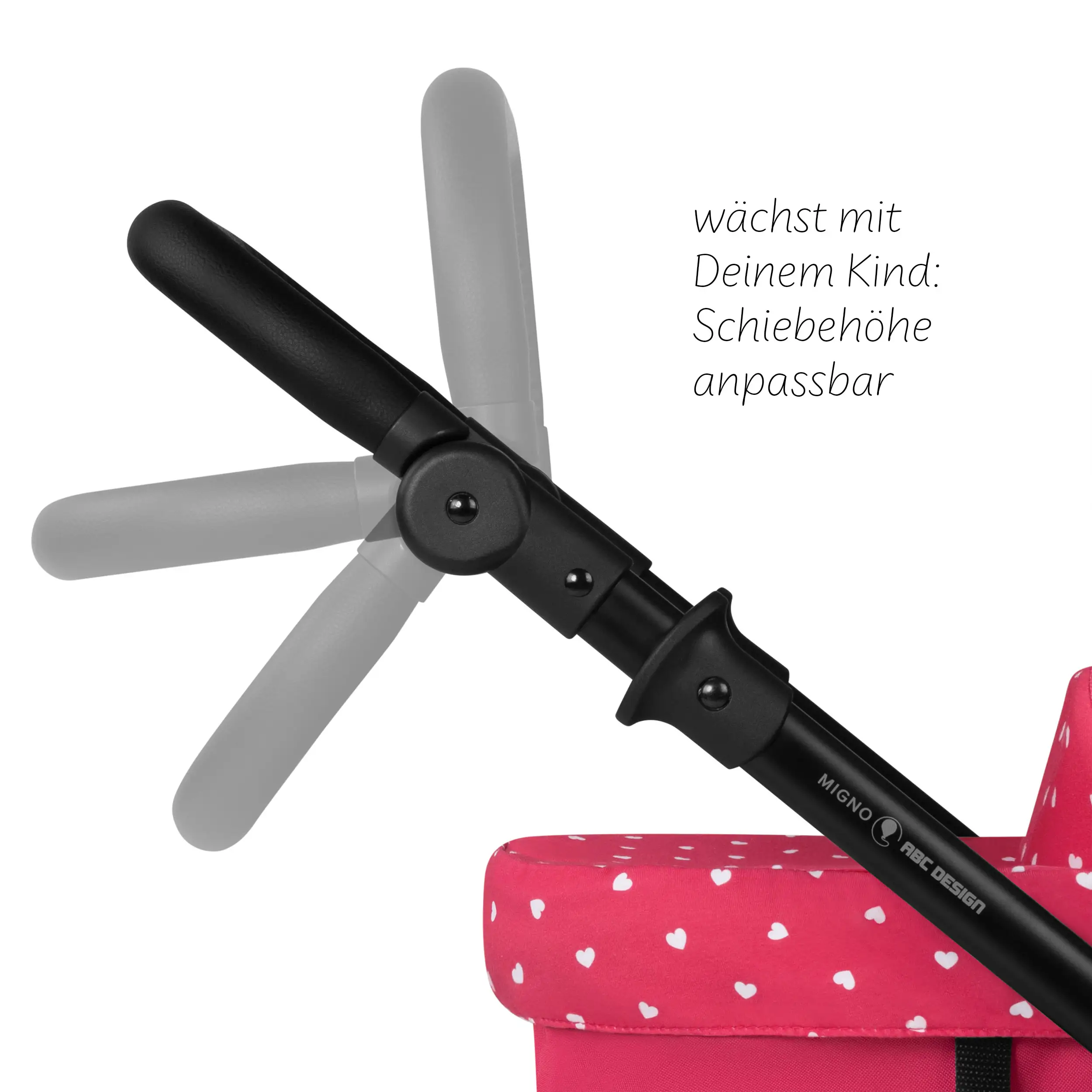 Wózek dla lalek Migno - Candy