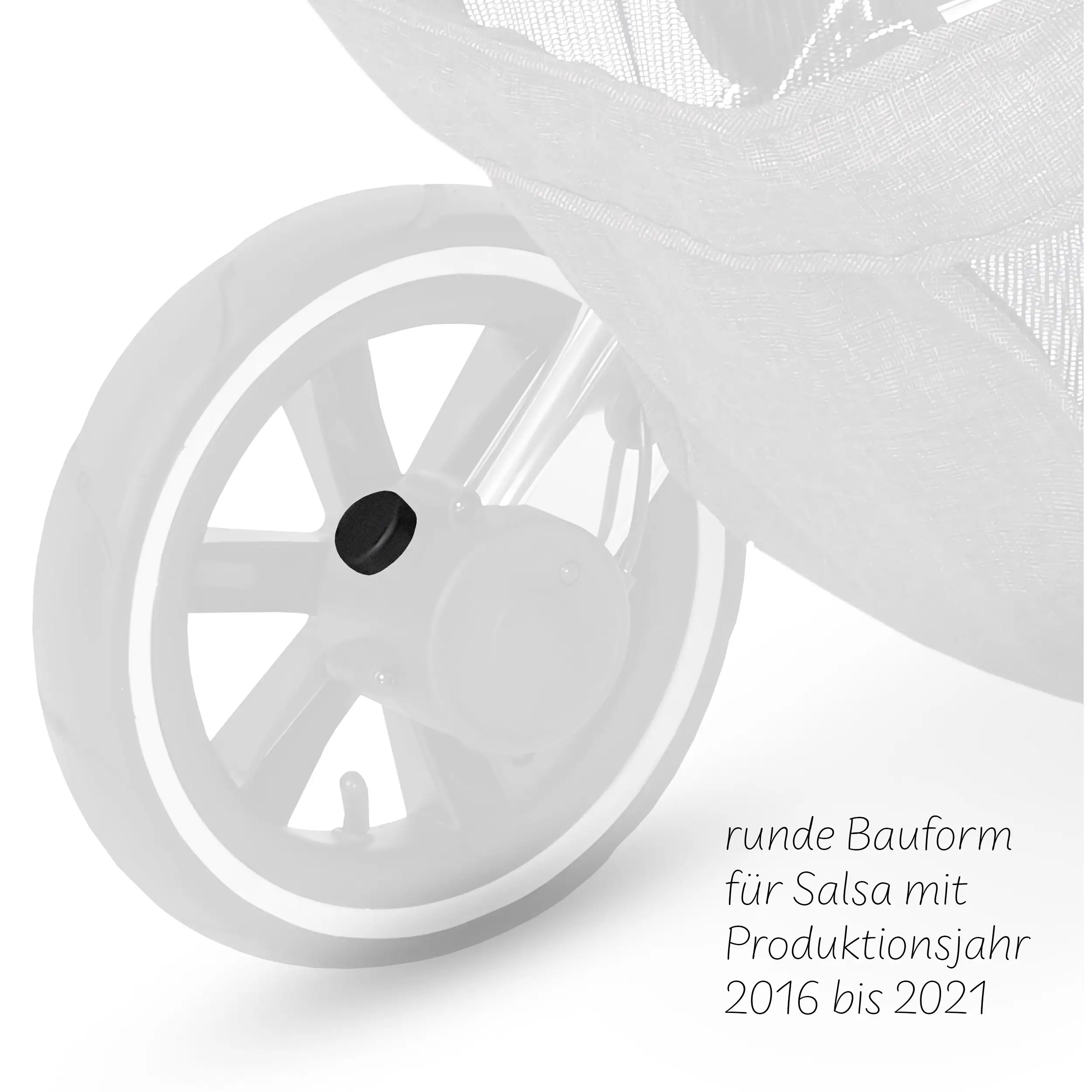 Blokada tylnego koła do Salsa 4 / Salsa 4 Air - Black