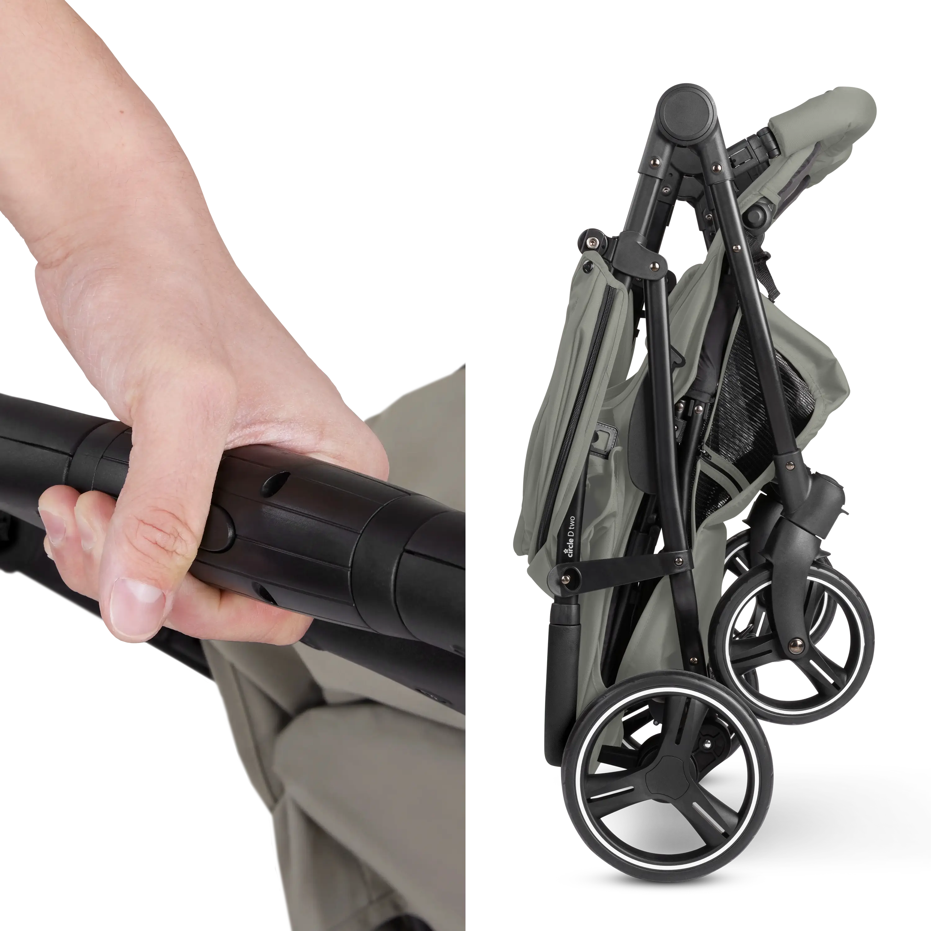 Złożony kompaktowo, łatwy do przechowywania