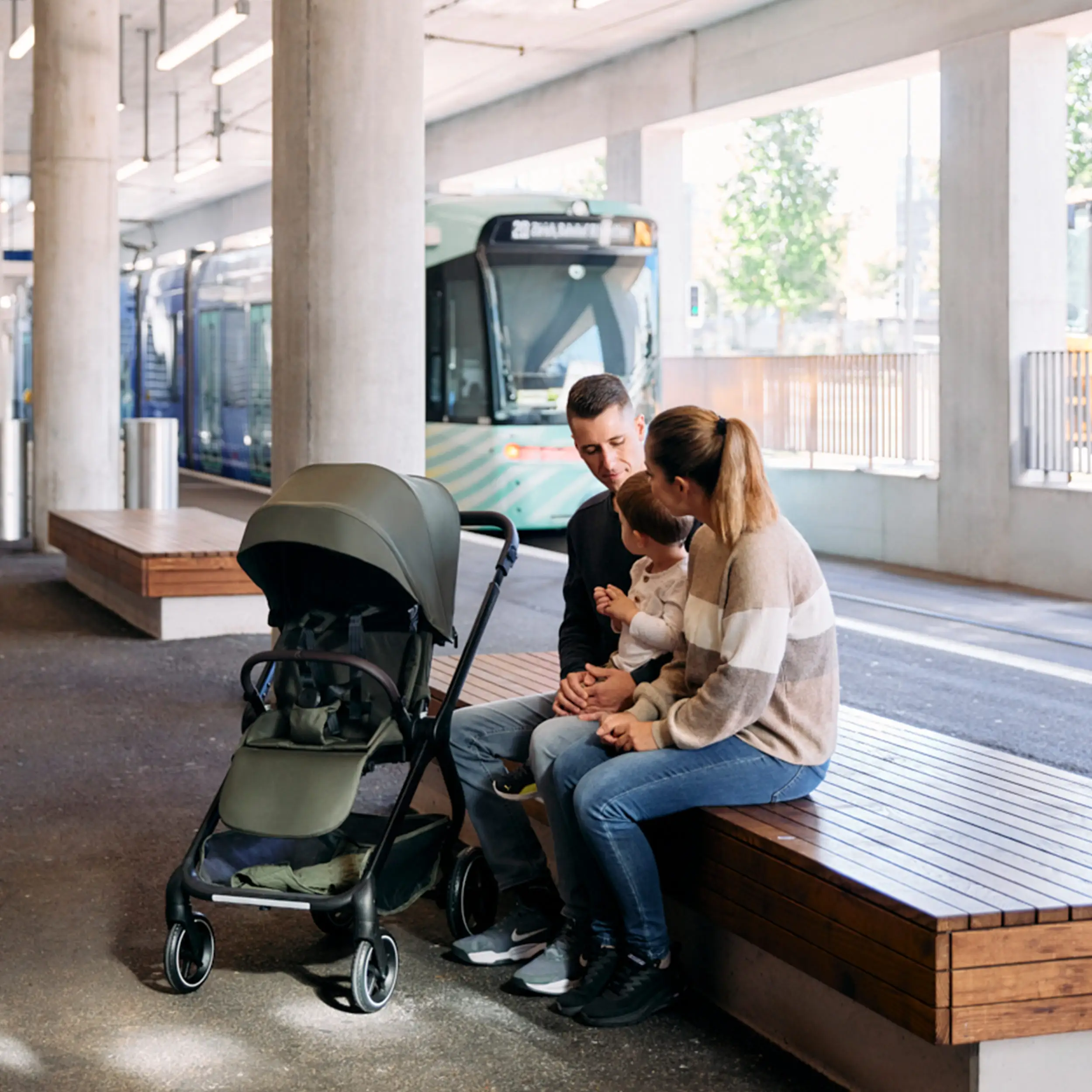 Wózek spacerowy City Life - Avocado